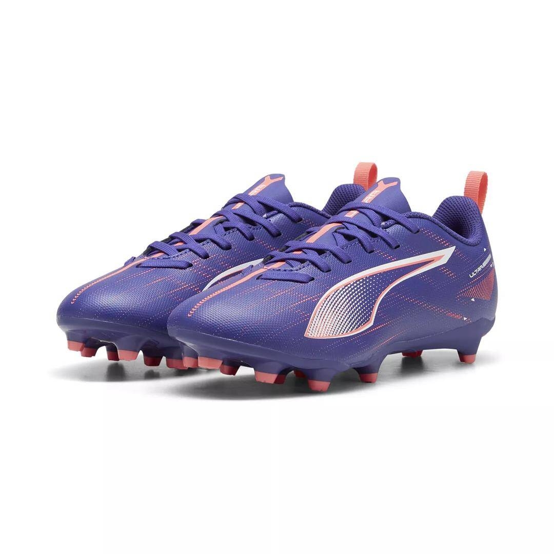 Korki chopice Puma ULTRA 5 PLAY FG/AG JR niebieskie 10769501