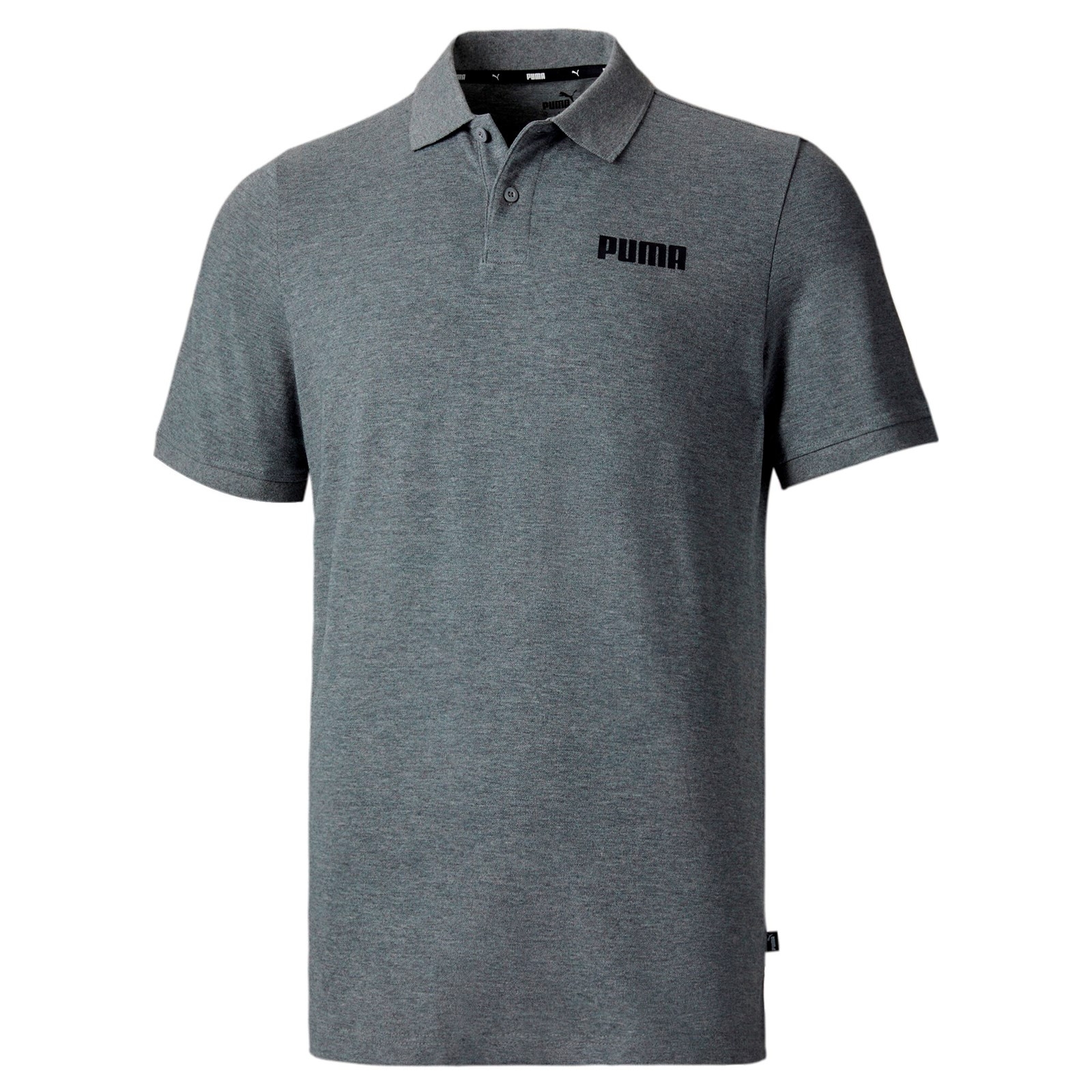 Koszulka polo mska Puma ESS PIQUE szara 84722603
