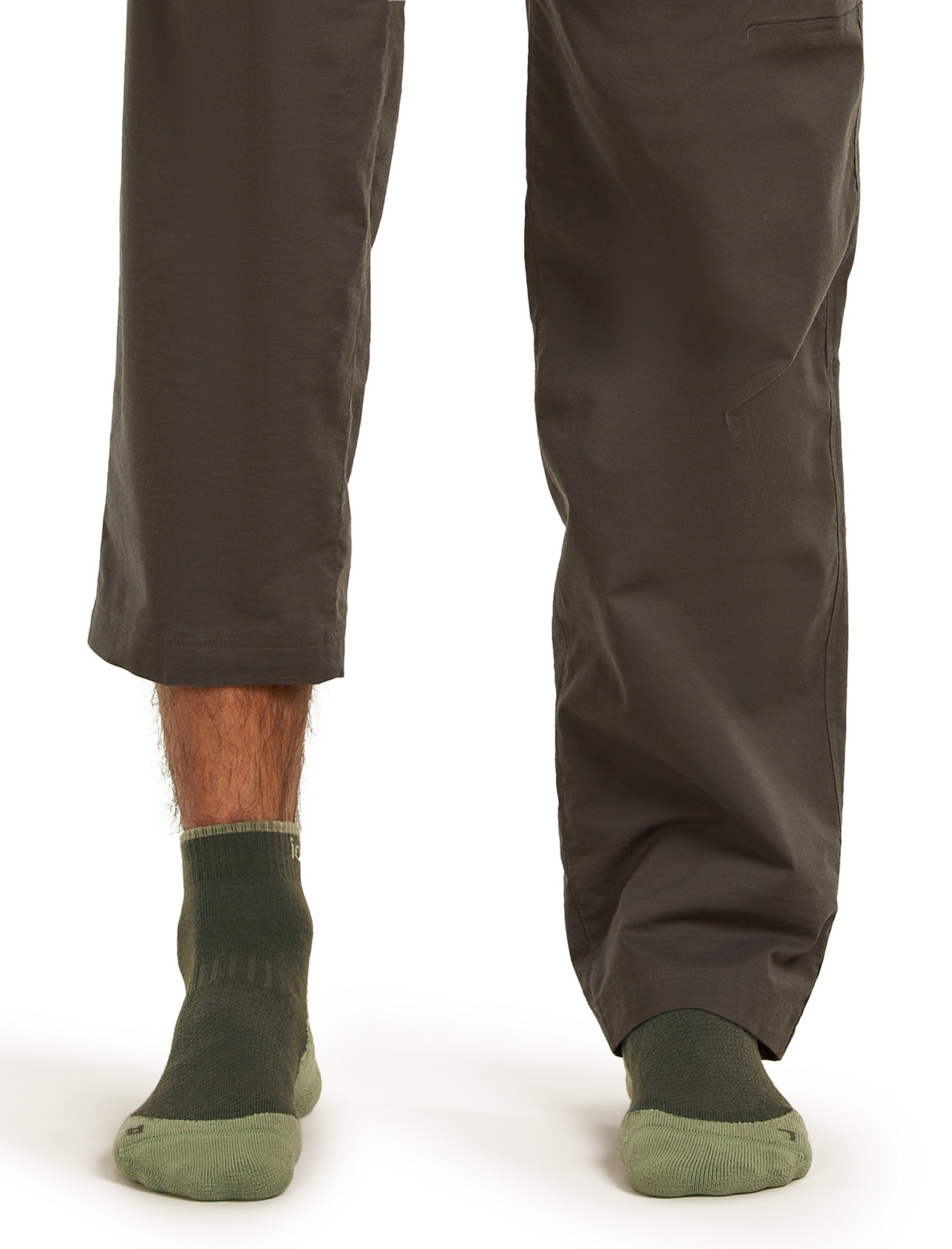 Skarpety trekkingowe m�skie Icebreaker MER HIKE+ LIGHT MINI zielone IB0A578N0MW