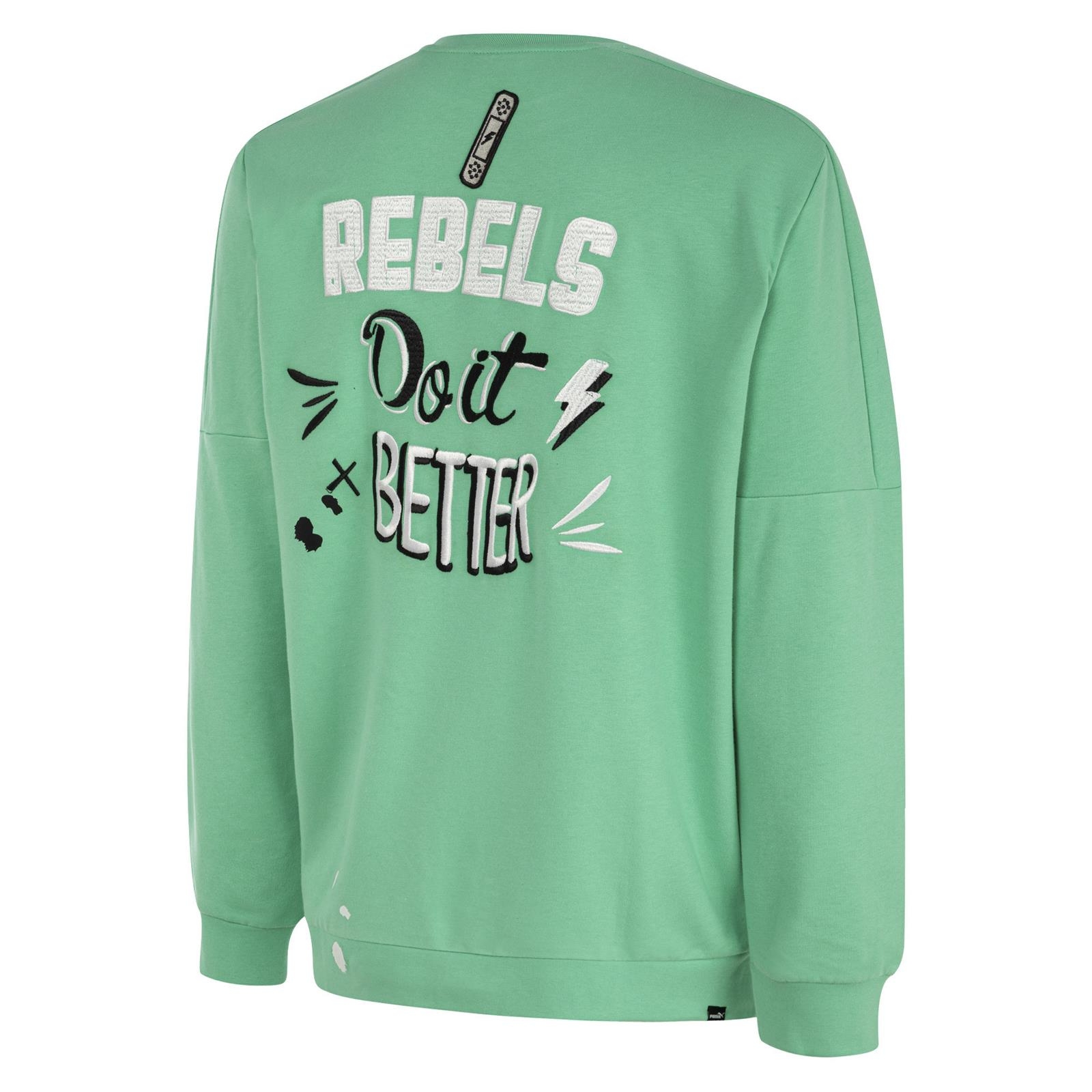 Bluza mska Puma Biscay zielona 58876101