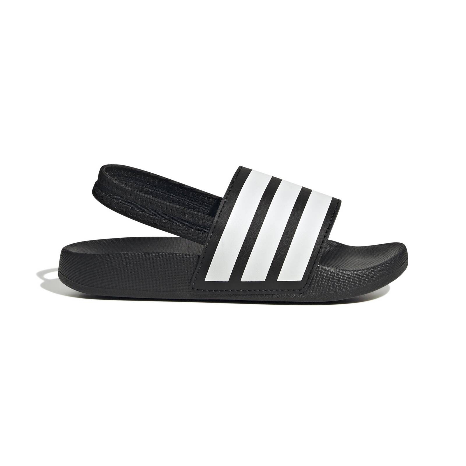 Klapki dziecice adidas ADILETTE ESTRAP I czarne JR5328