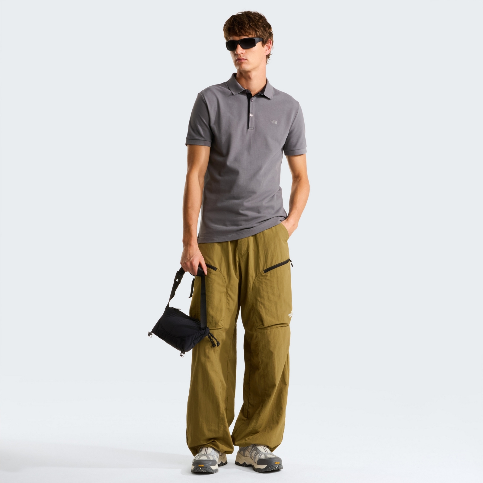 Koszulka polo m�skie The North Face PREMIUM SLIM szara NF0A8C1N0UZ