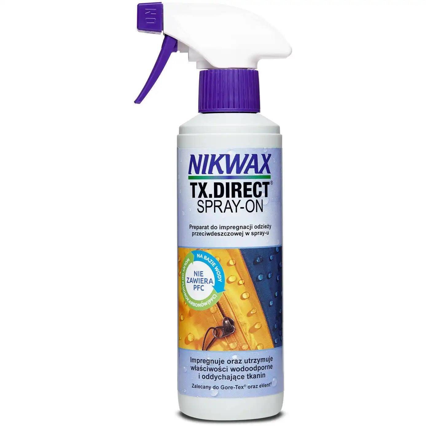 Impregnat do odziey przeciwdeszczowej Nikwax TX.DIRECT SPRAY-ON NI-15