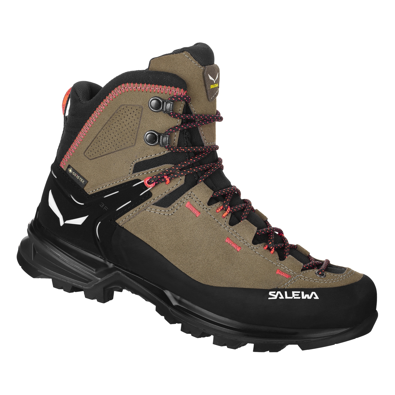 Buty trekkingowe damskie Salewa MTN TRAINER 2 MID GTX brzowe 00-0000061398_7953