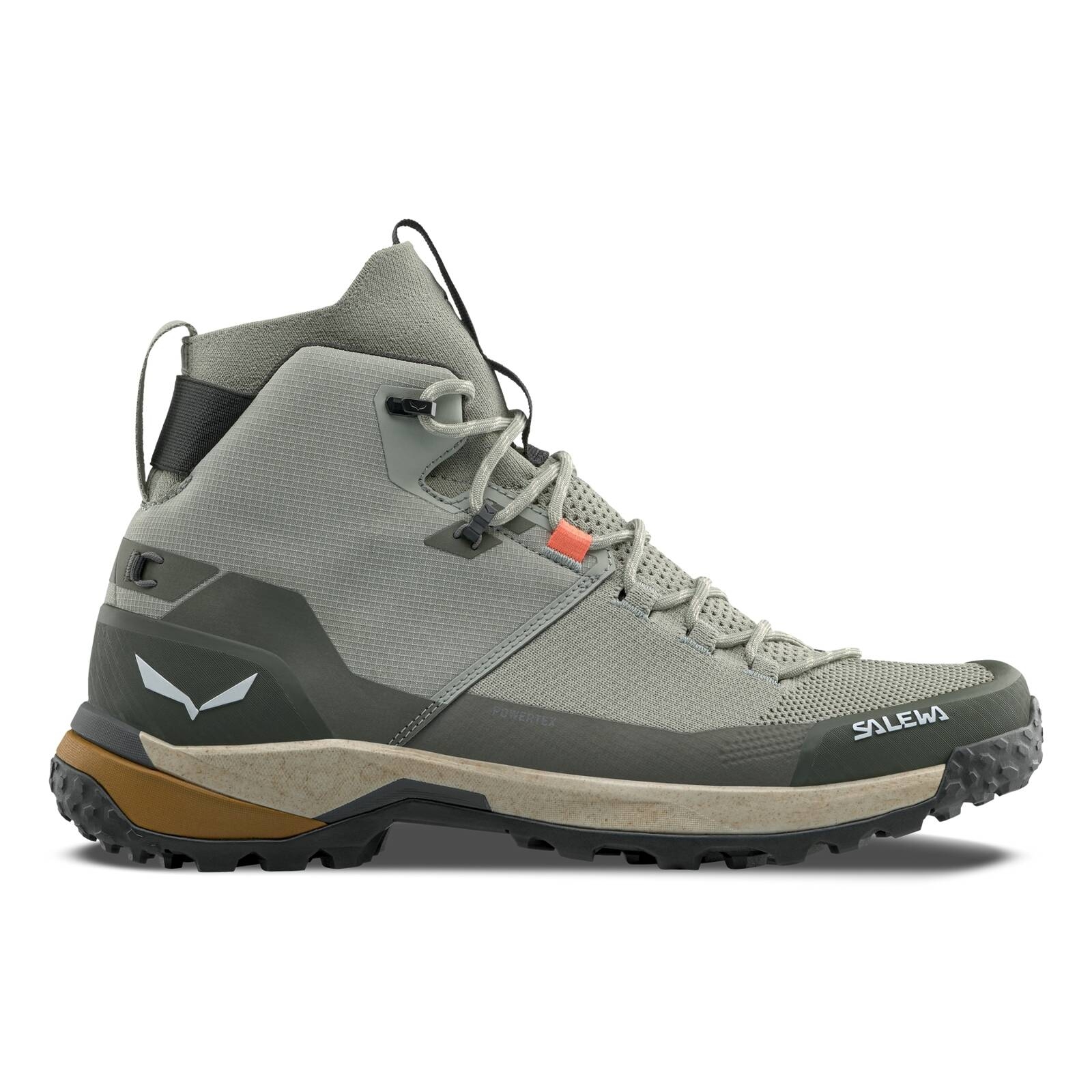 Buty trekkingowe mskie Salewa PUEZ KNIT zielone 00-0000061434_5136