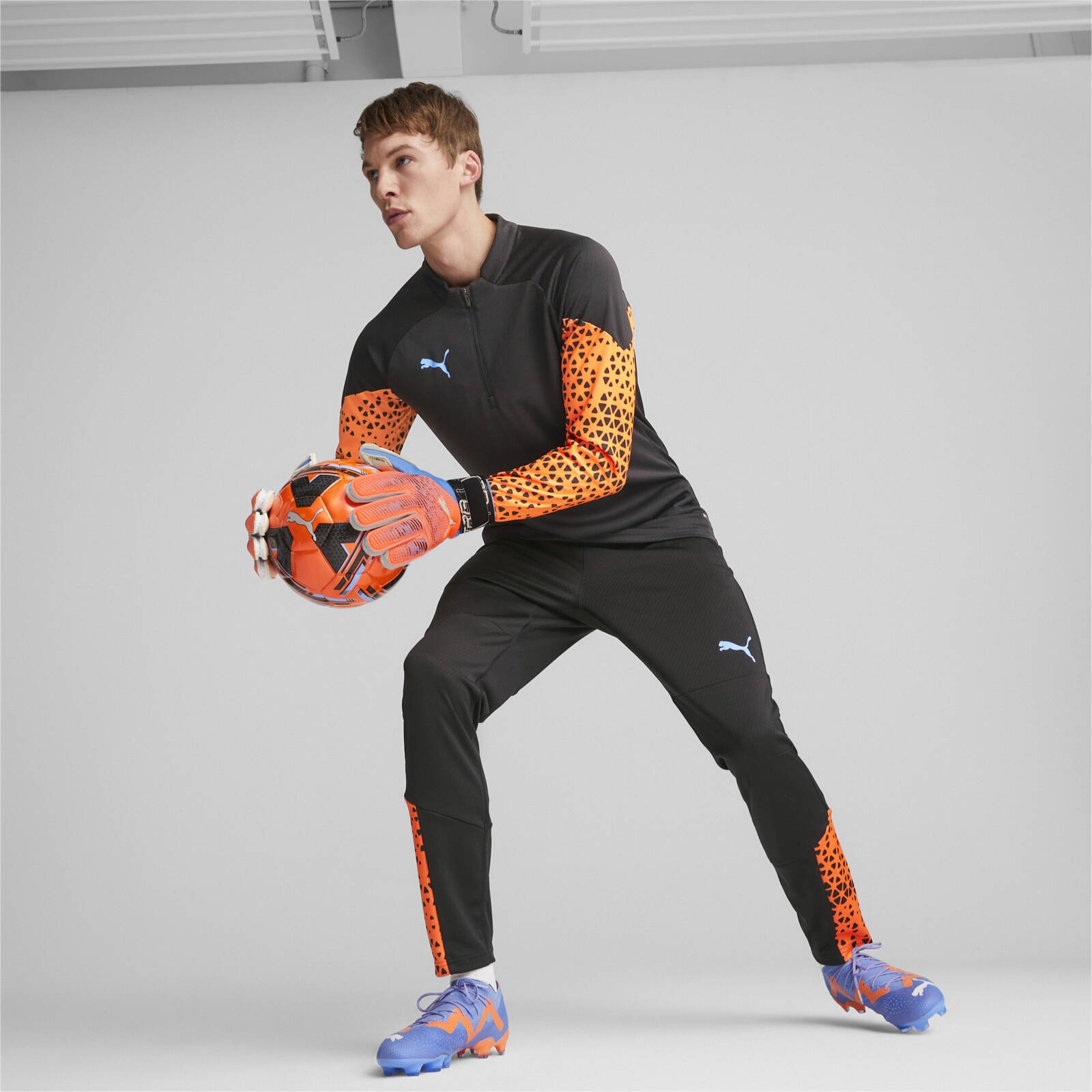 Rkawice pikarskie unisex Puma ULTRA PROTECT 2 RC wielokolorowe 04181805