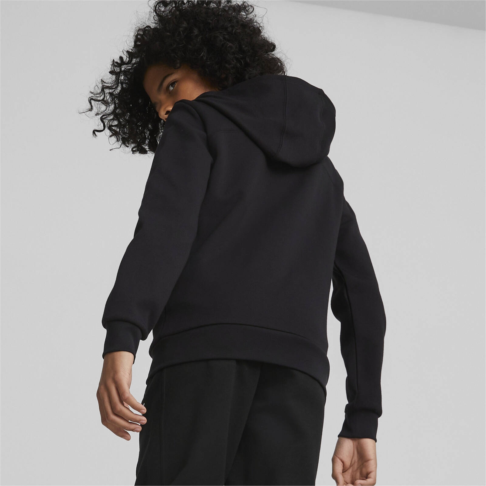 Bluza z kapturem dziecica Puma MAPF1 czarna 53848901