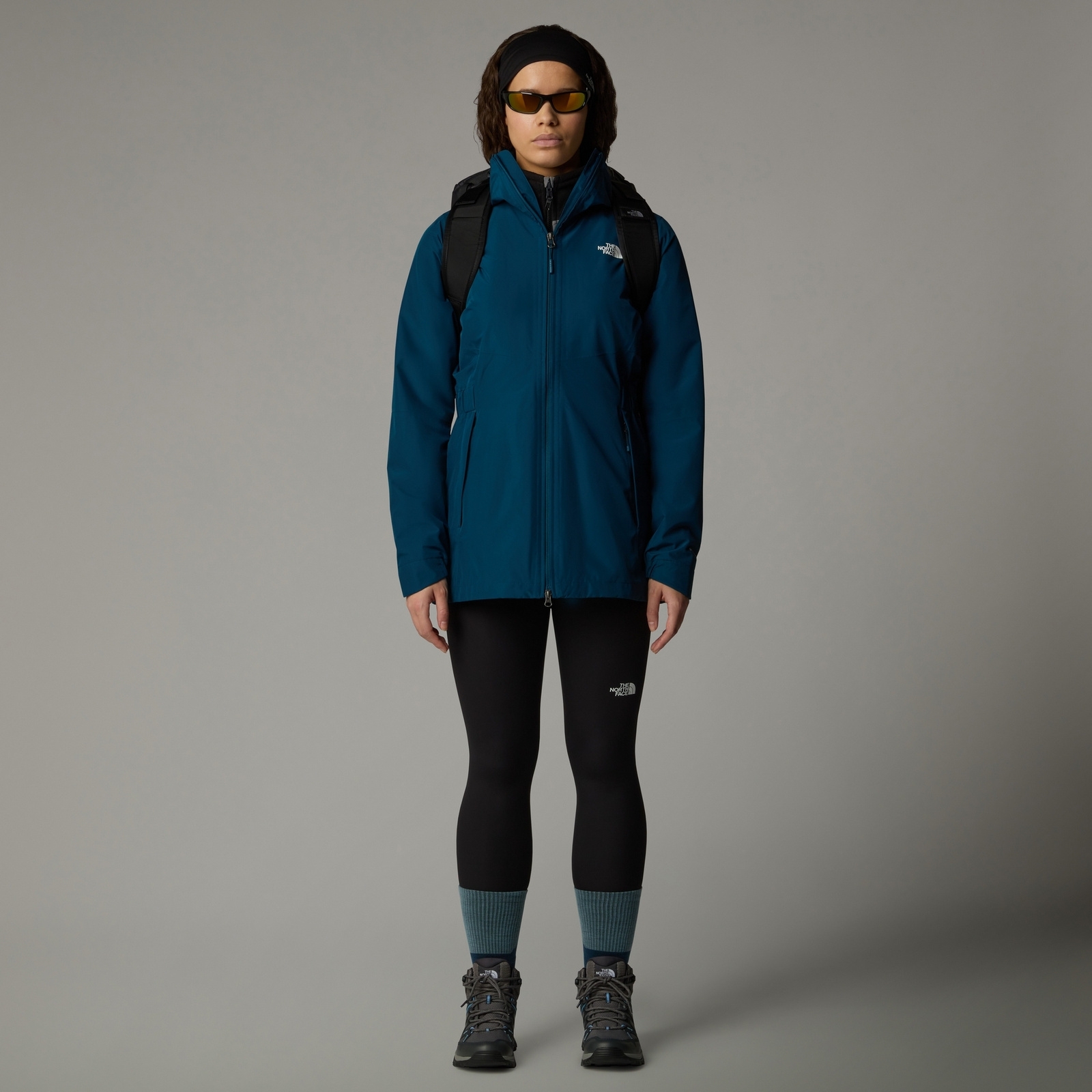 Parka wodoodporna damska The North Face HIKESTELLER granatowa NF0A3BVI1NO
