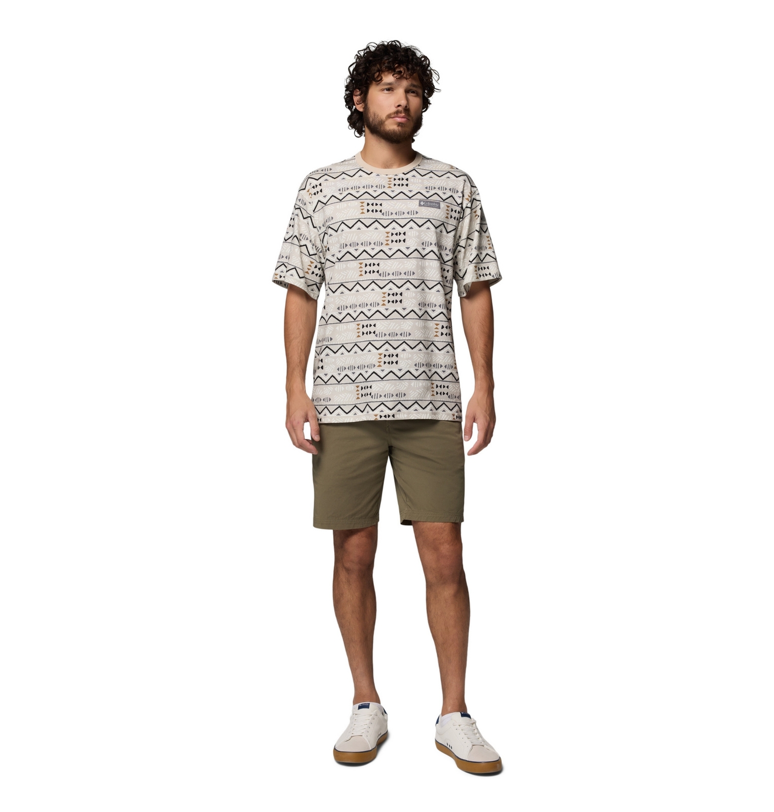 Koszulka m�ska Columbia CSC HEAVYWEIGHT PRINTED be�owa 2155071278