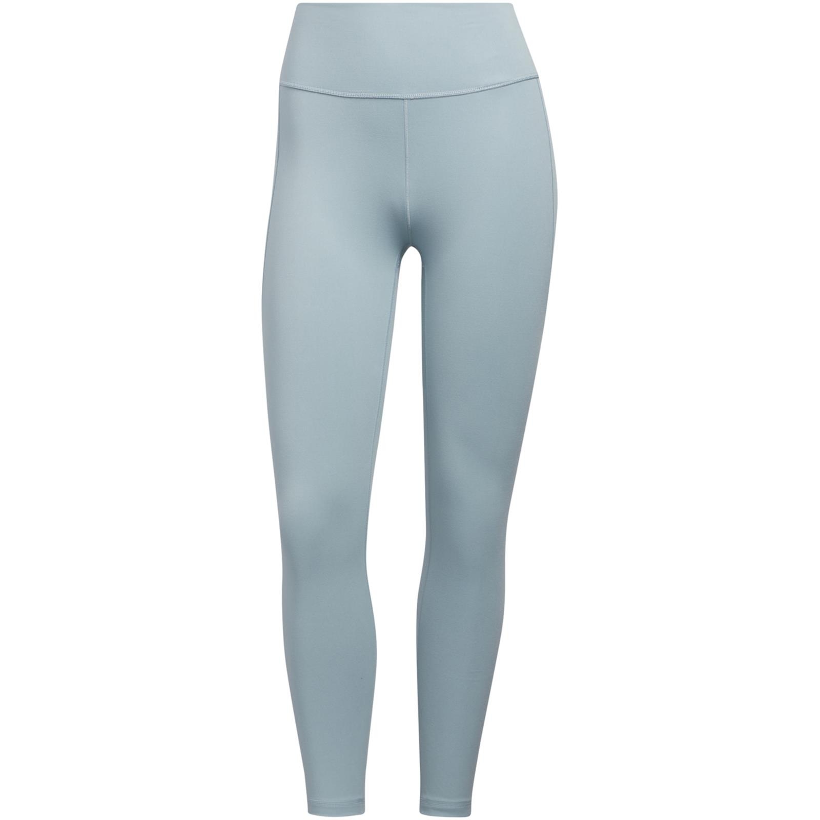 Legginsy damskie adidas YOGA STUDIO 7/8 szare HC6639