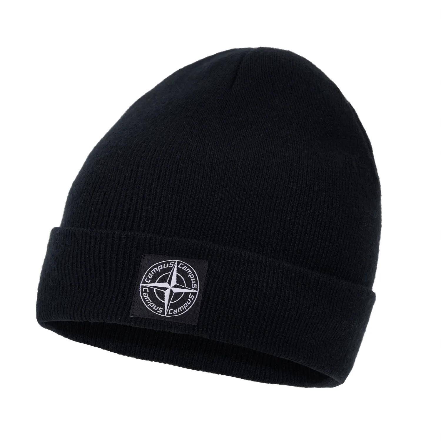 Czapka zimowa unisex Campus BEANIE czarna CAM-AW23-30B