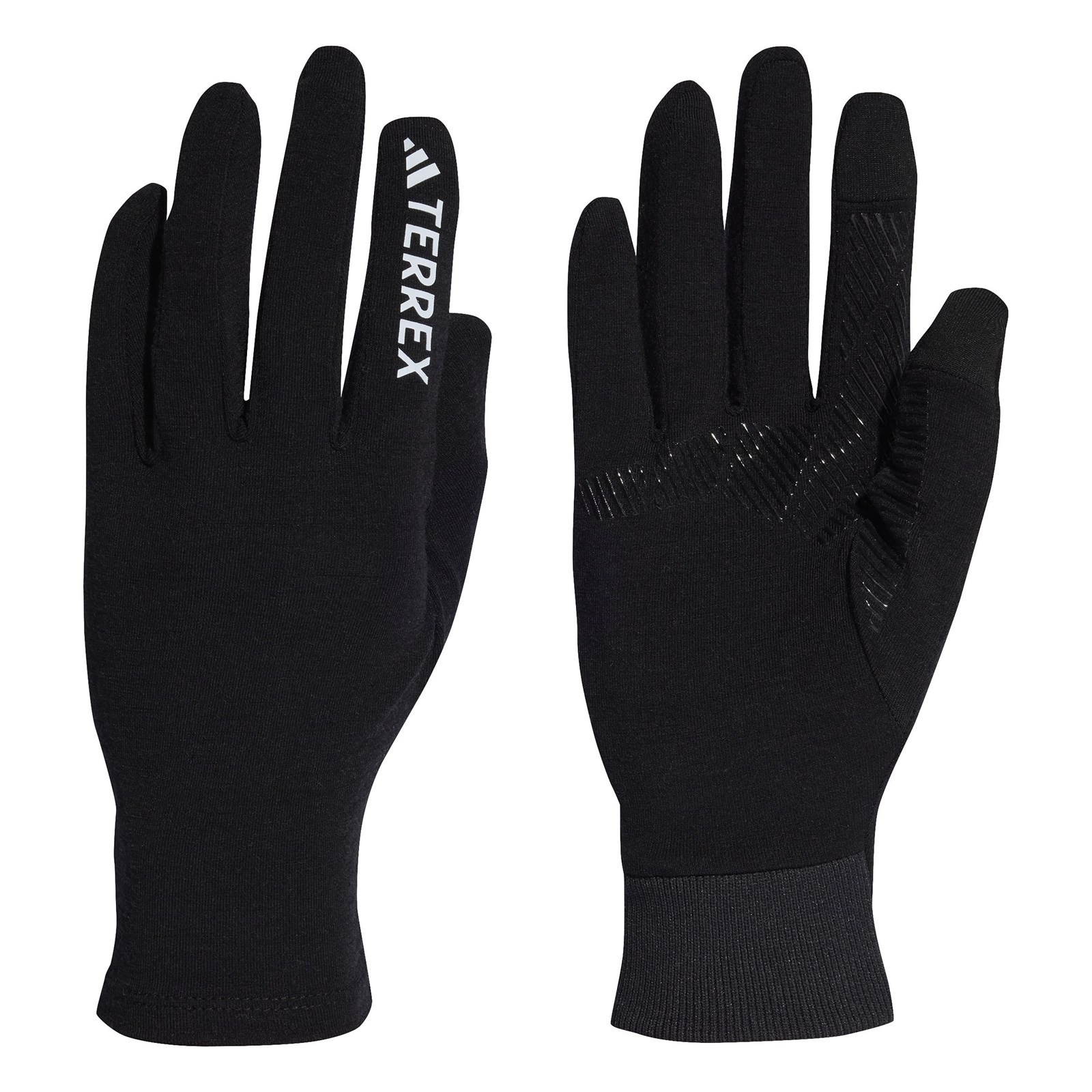 Rkawiczki unisex adidas TERREX MERINO WOOL czarne HS7987