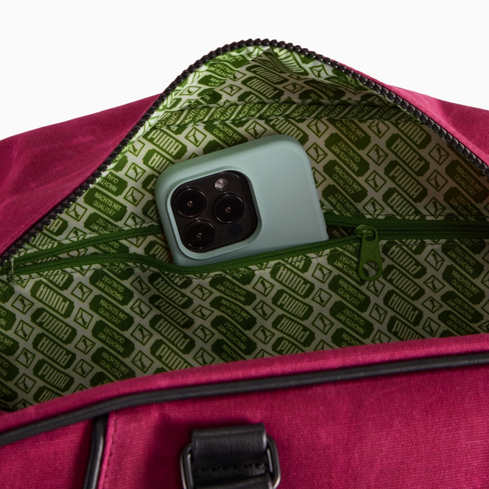 Torba unisex Puma ARCHIVE CANVAS bordowa 09182601