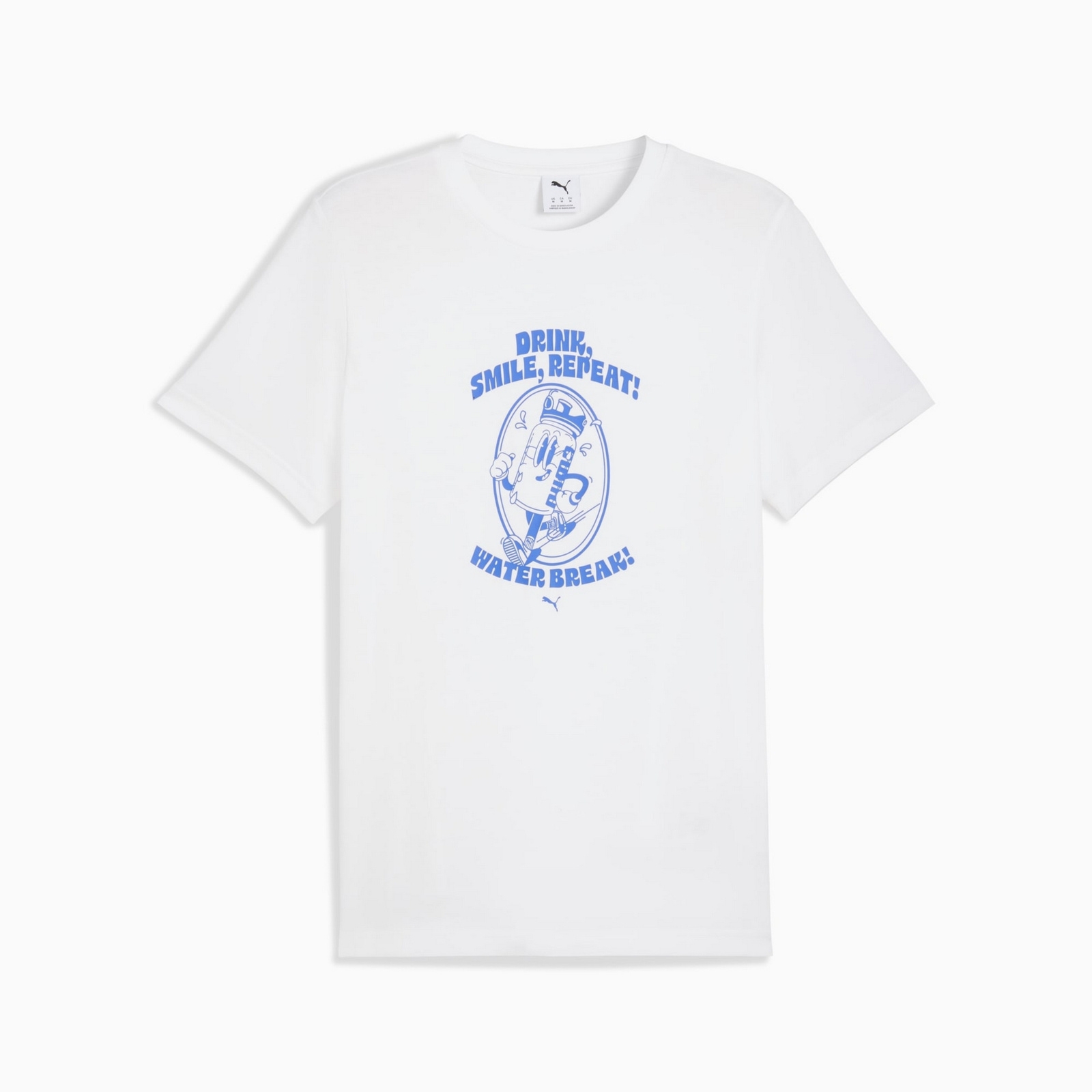 Koszulka m�ska Puma GRAPHIC WATER bia�a 63211302