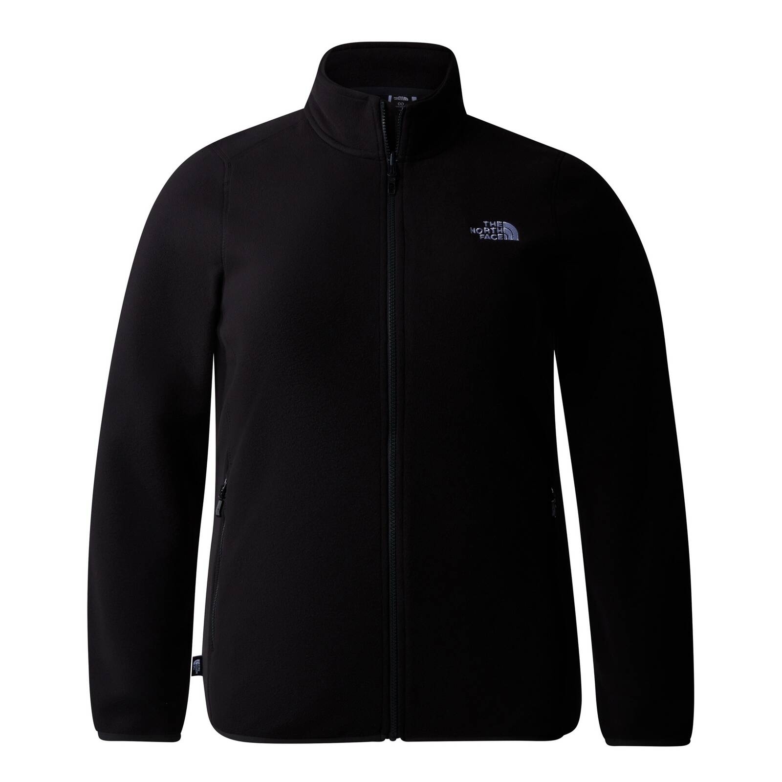 Polar damski The North Face PLUS 100 GLACIER FULL ZIP czarny NF0A856V4H0