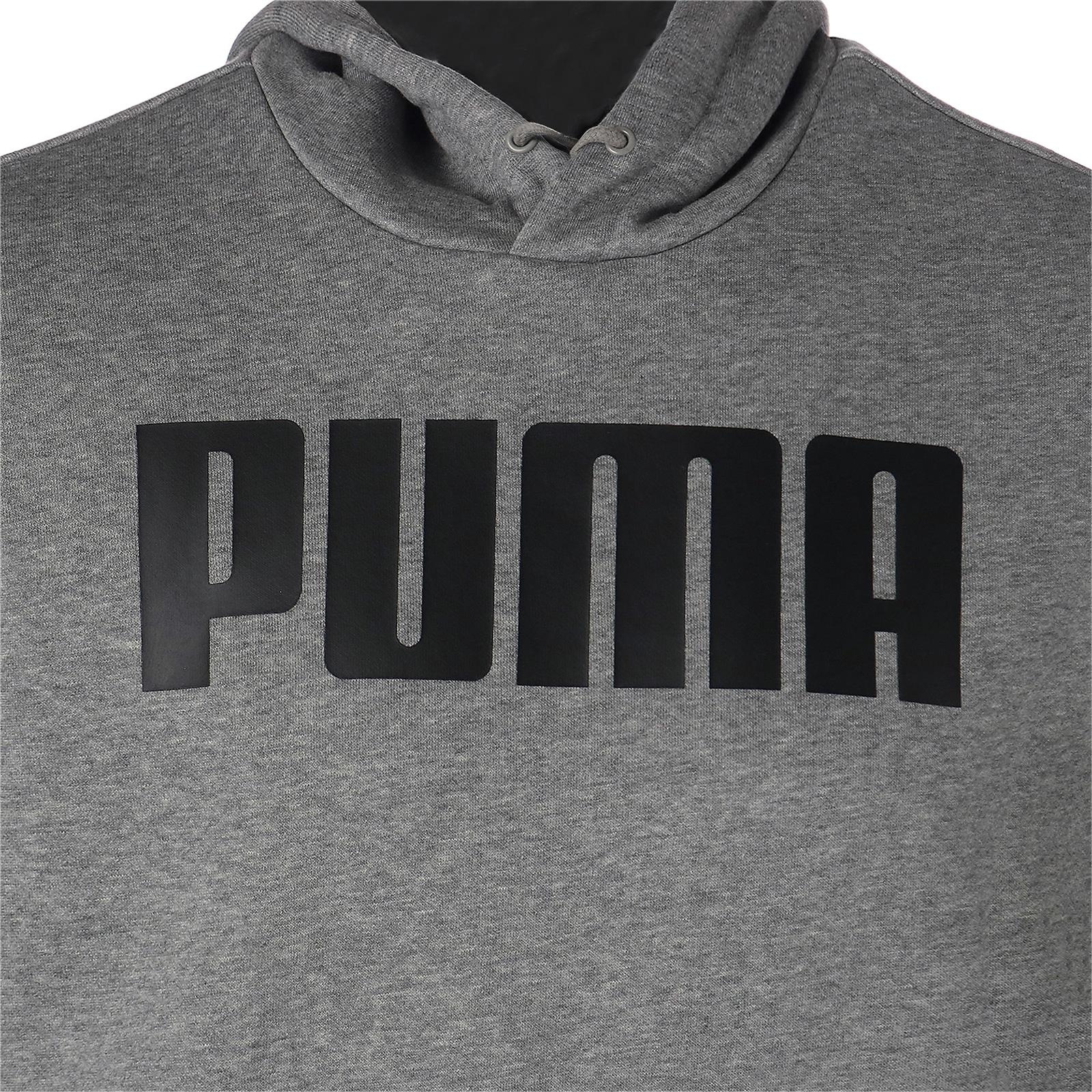 Bluza z kapturem mska Puma ESS FL szara 84723703