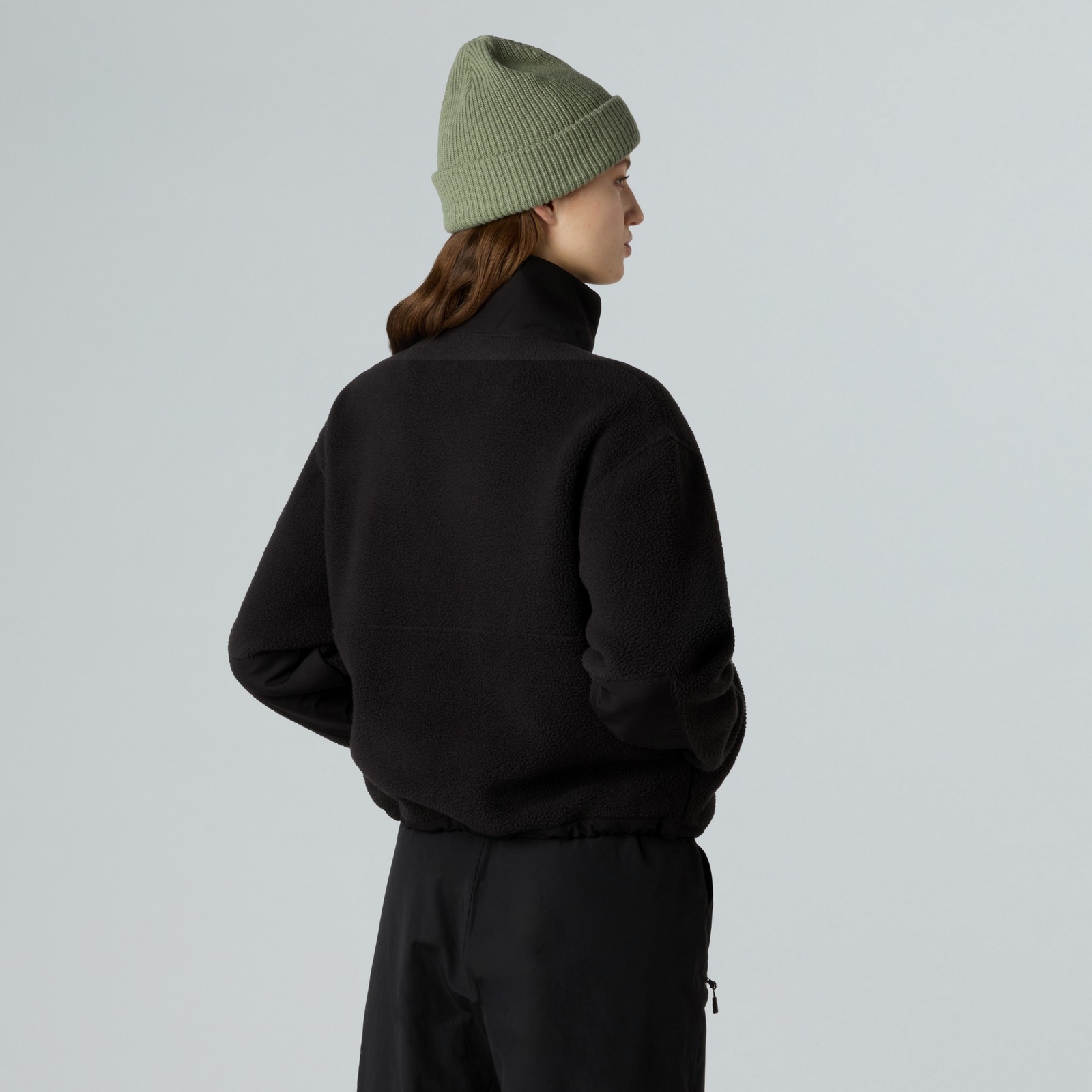 Kurtka polarowa damska The North Face YUMIORI OFF PEAK FULL ZIP czarna NF0A8EUZJK3