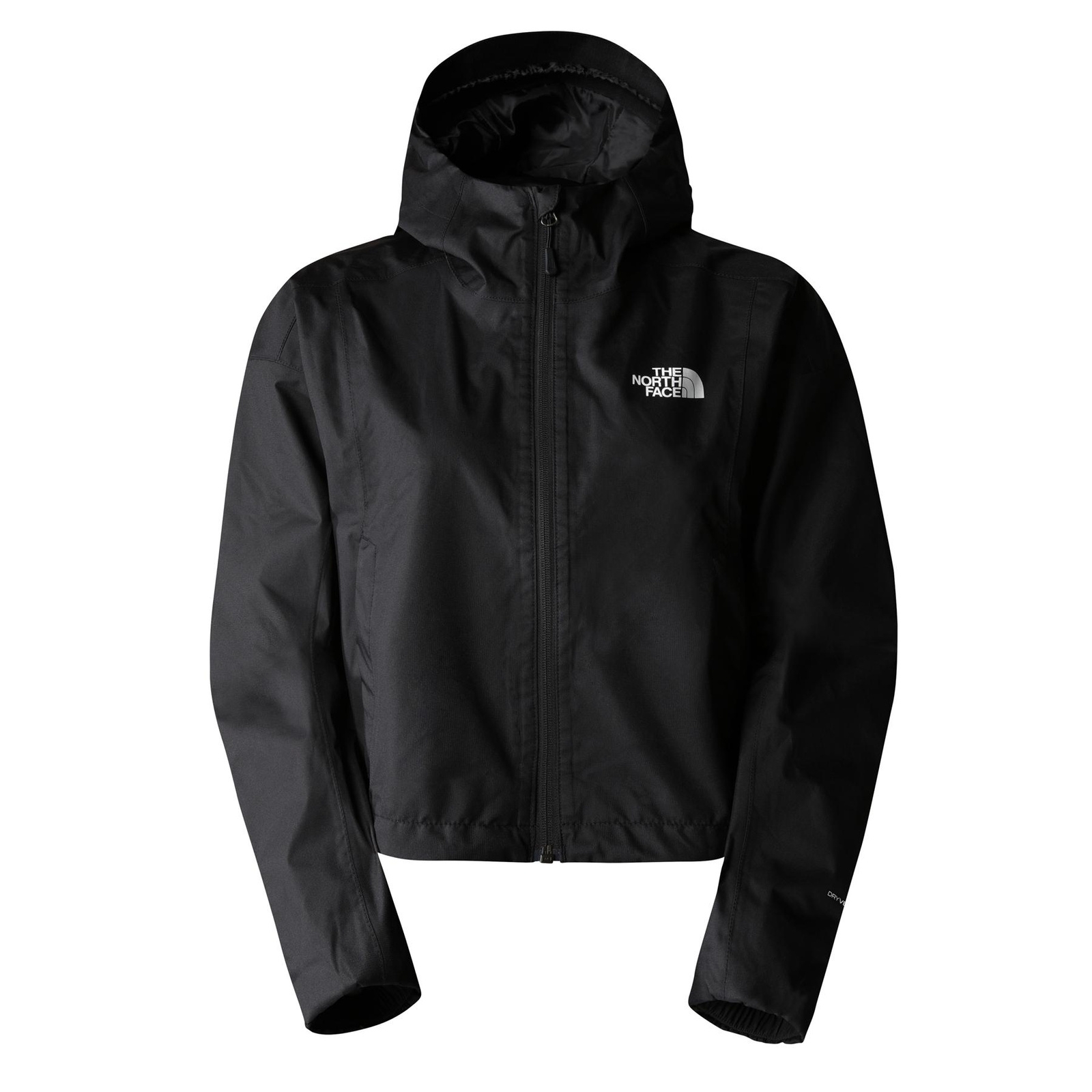 Kurtka wodoodporna damska The North Face CROP QUEST czarna NF0A55EPJK3