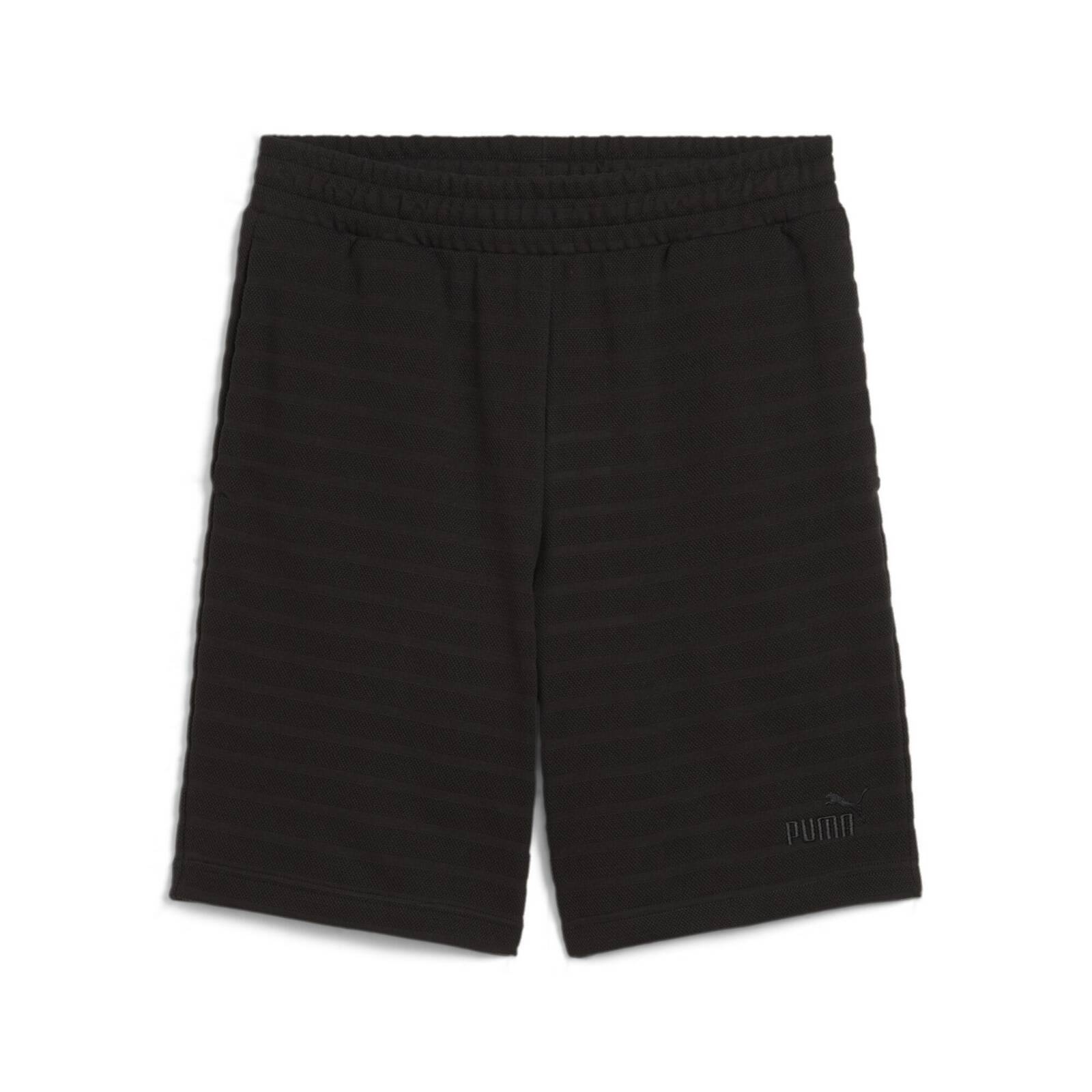 Szorty mskie Puma ESS ELEVATED STRUCTURED 9 czarne 68472501