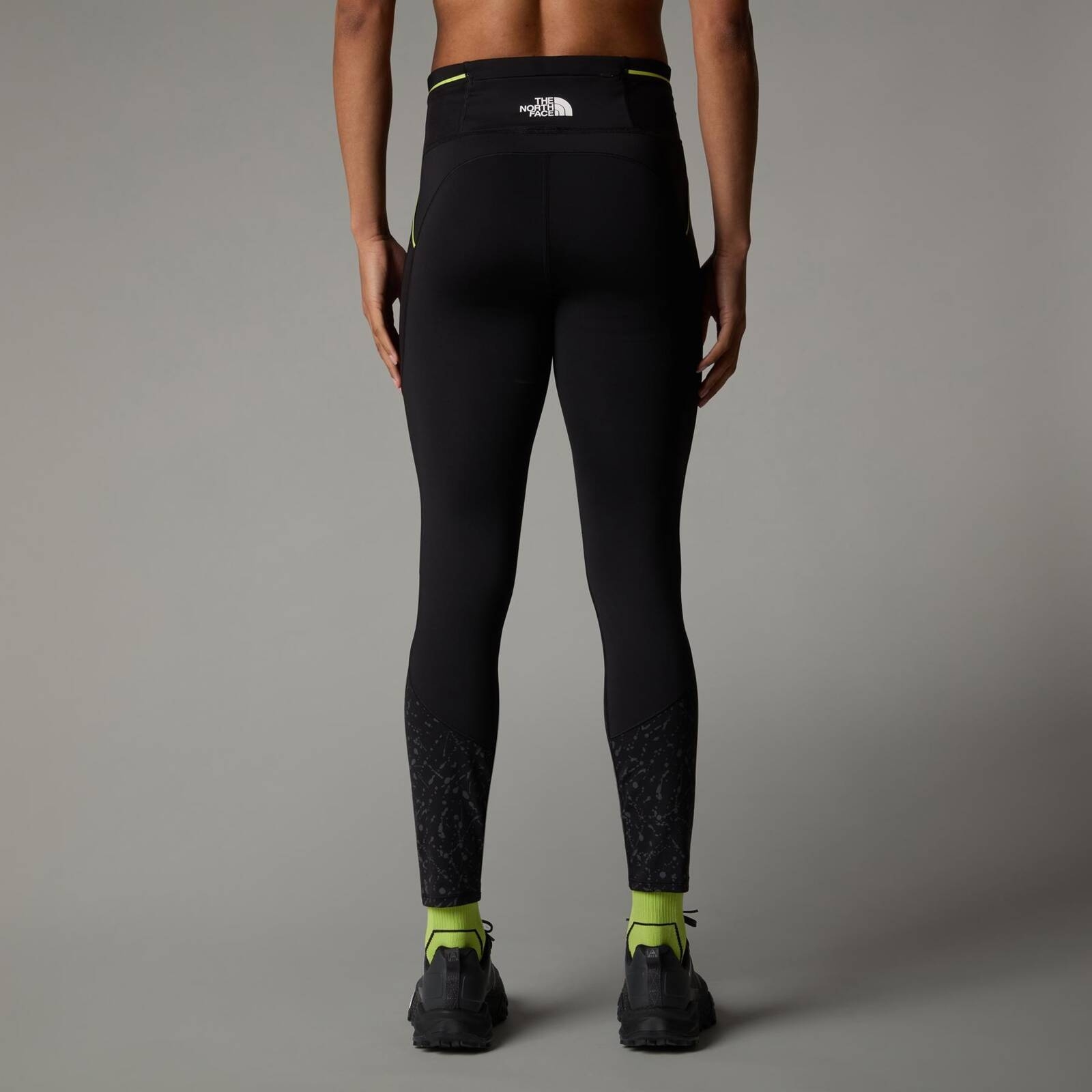 Legginsy do biegania damskie The North Face MOVMYNT 7/8 czarne NF0A84KZ5ON