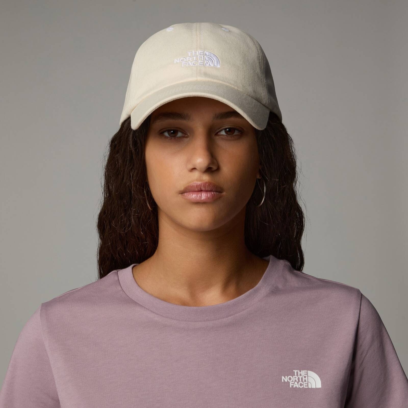 Czapka z daszkiem unisex The North Face NORM beżowa NF0A7WHOXMO