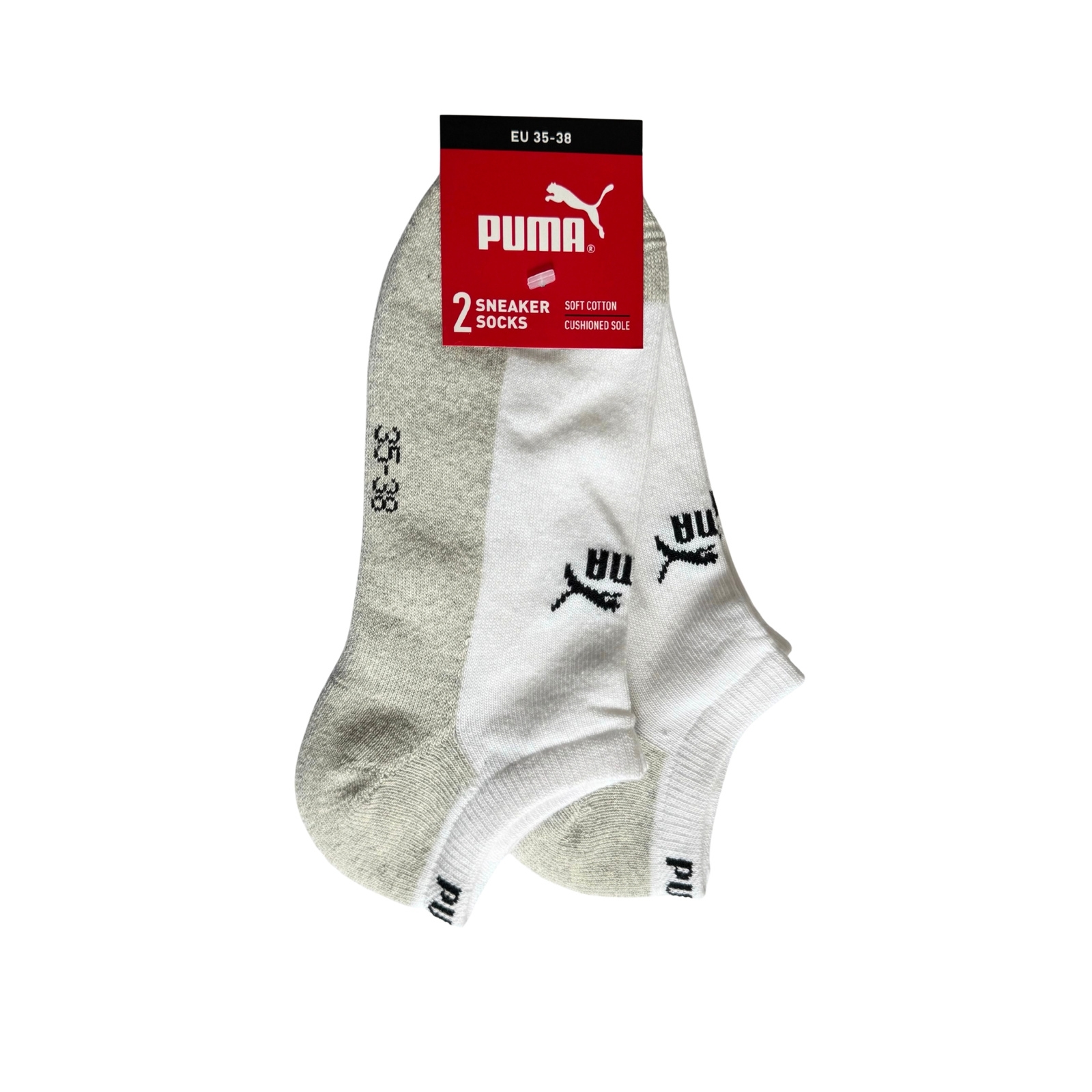 Skarpety unisex Puma ELEMENTS CUSH SNEAKER 2-PACK wielokolorowe 93899601