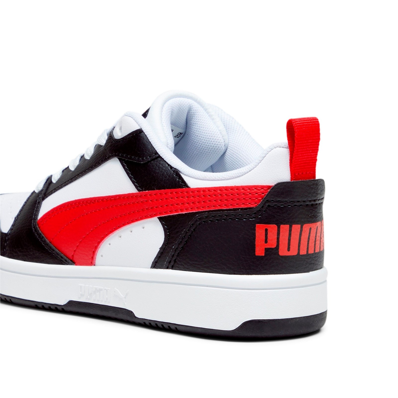 Buty sportowe dziecice Puma REBOUND V6 LO JR biae 39383304