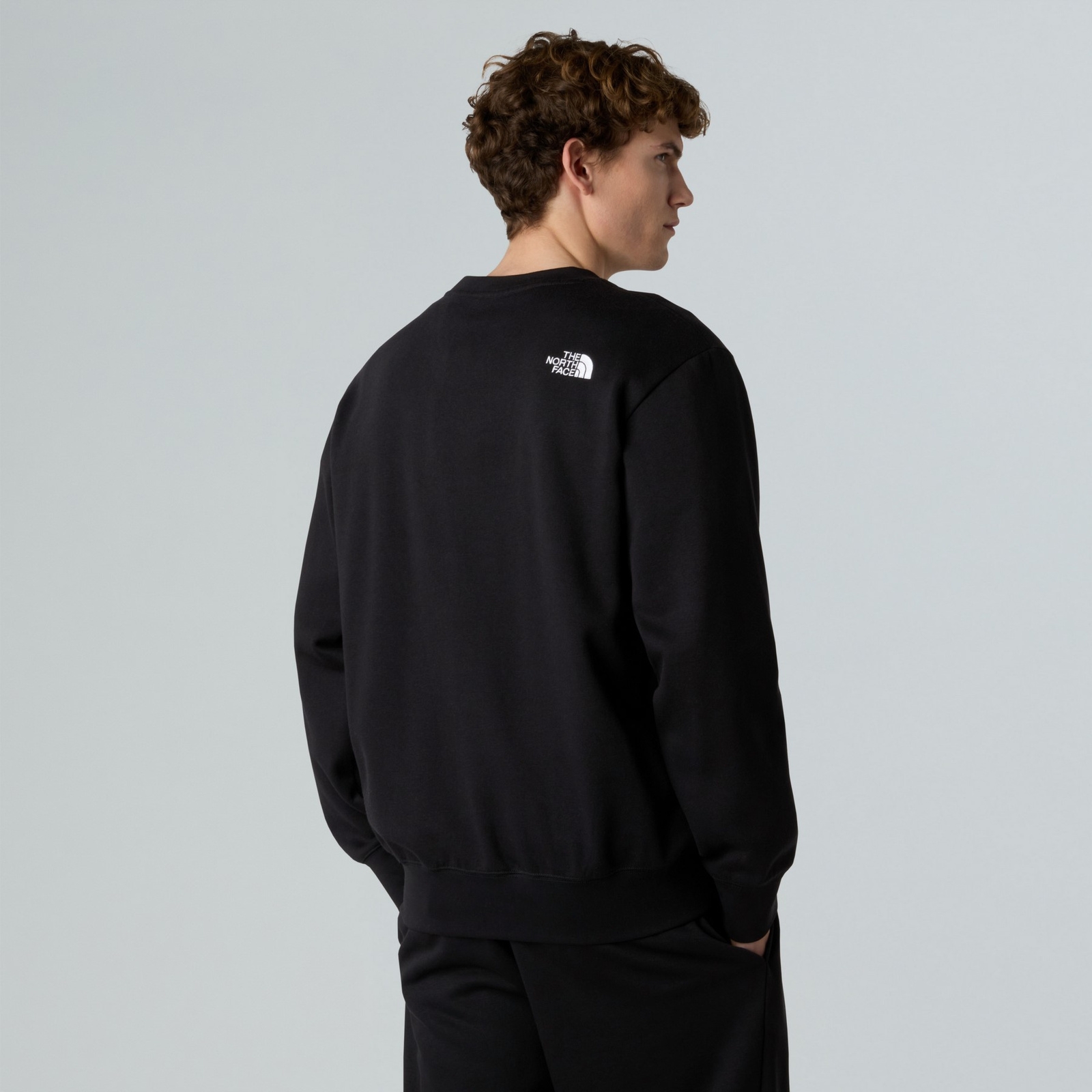 Bluza męska The North Face ESSENTIAL RELAXED CREW czarna NF0A89ETJK3