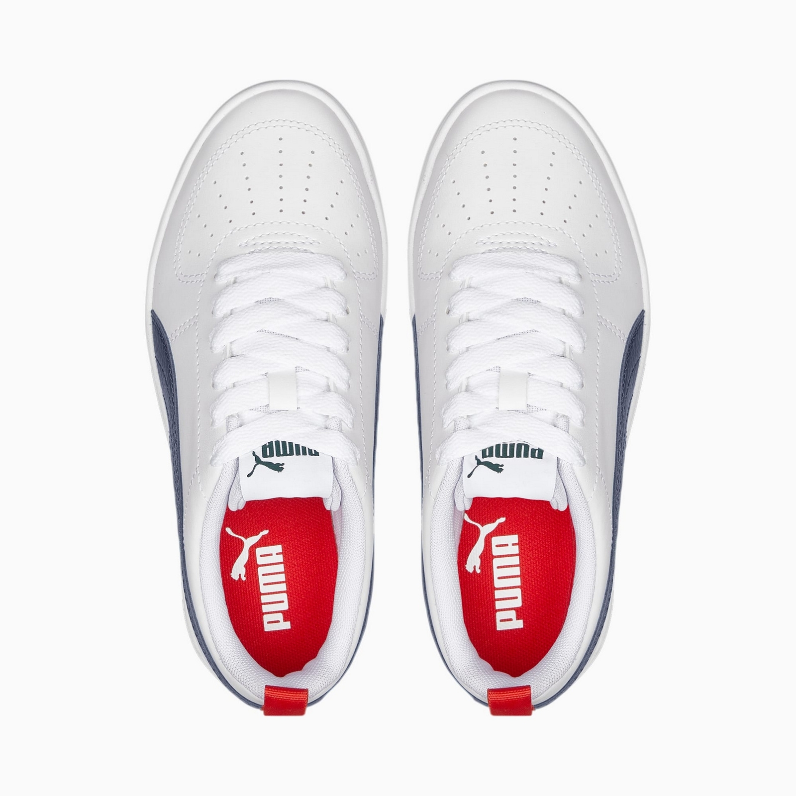Buty sportowe dziecice Puma RICKIE JR biae 38431109