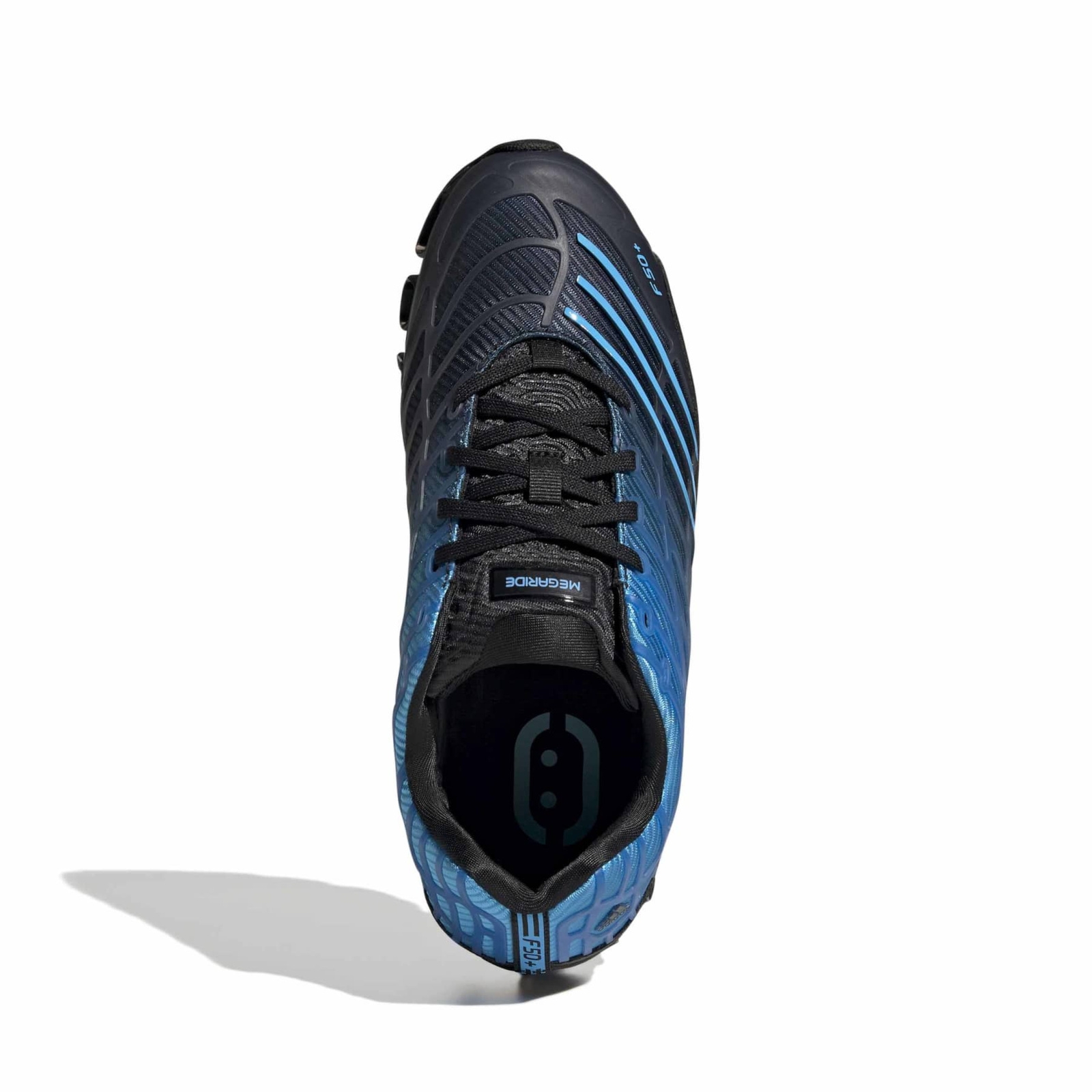 Buty sportowe unisex adidas MEGARIDE F50 niebieskie KJ4419