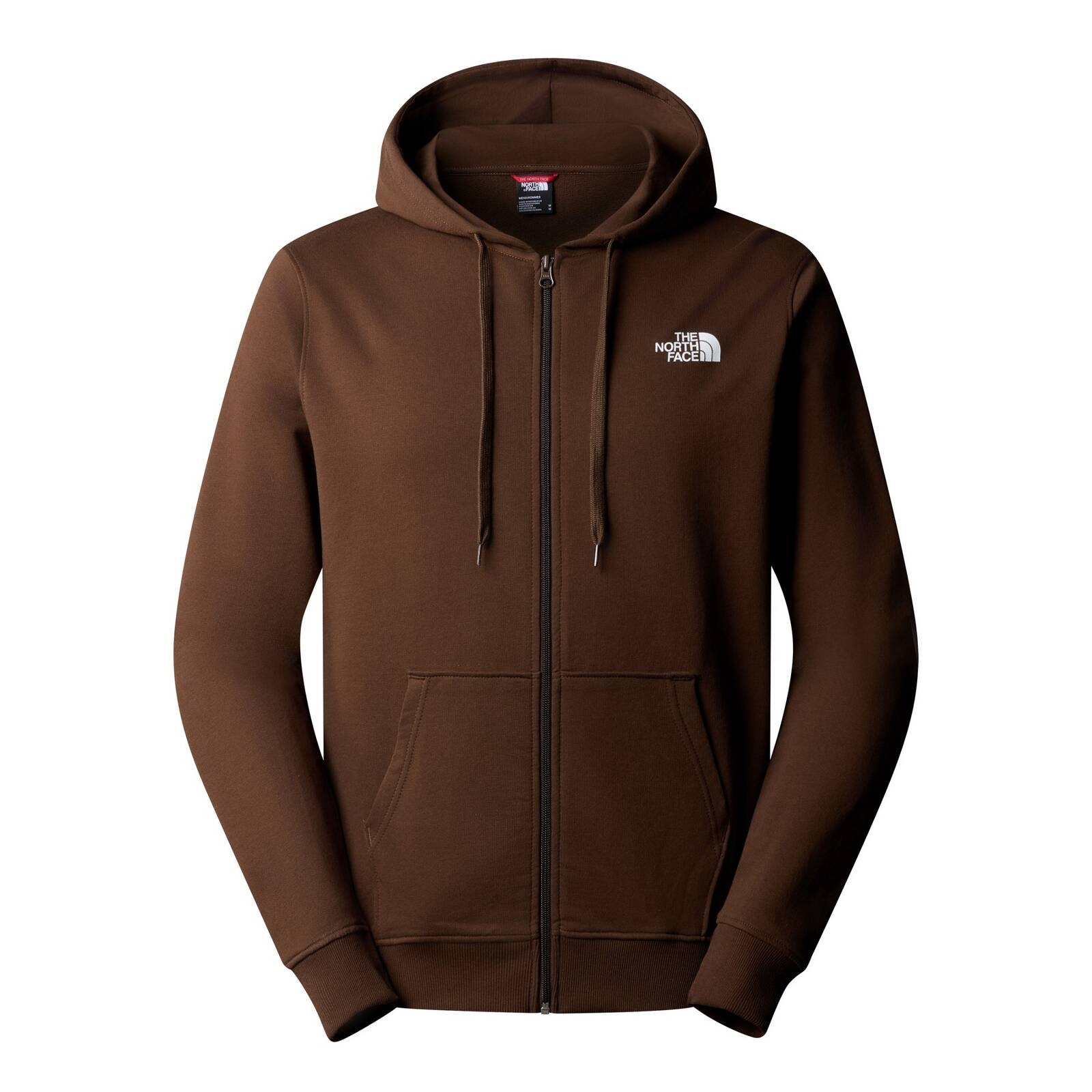 Bluza z kapturem mska The North Face OPEN GATE FZ brzowa NF00CEP7HCF