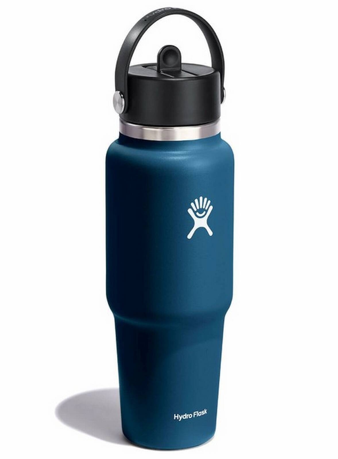 Butelka termiczna unisex Hydro Flask WIDE FLEX STRAW 946ML granatowa WT32BFS464