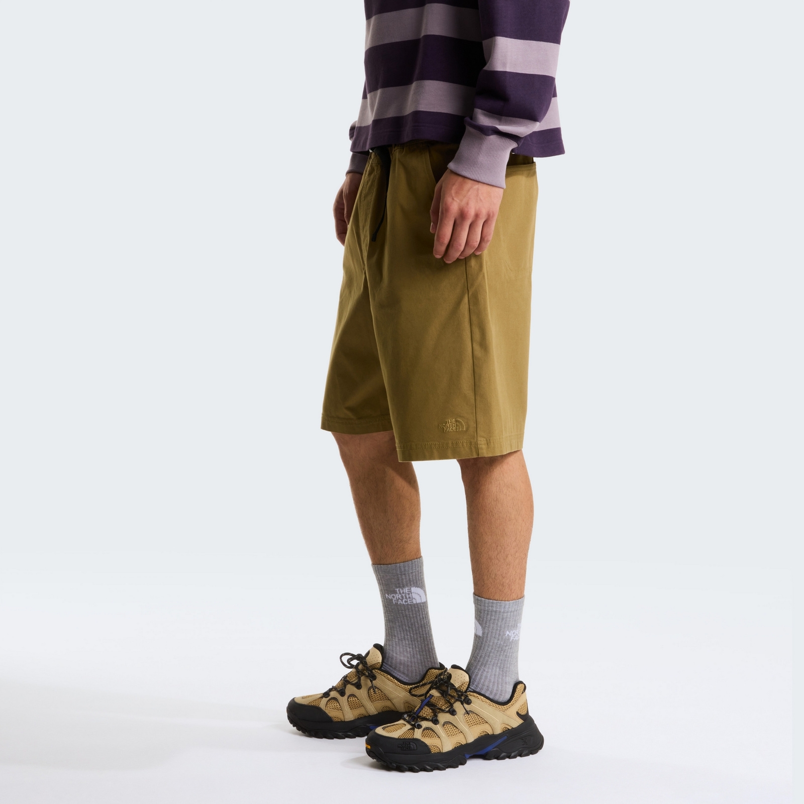 Spodenki trekkingowe męskie The North Face BAGGY BETA brązowe NF0A8G0A2EL