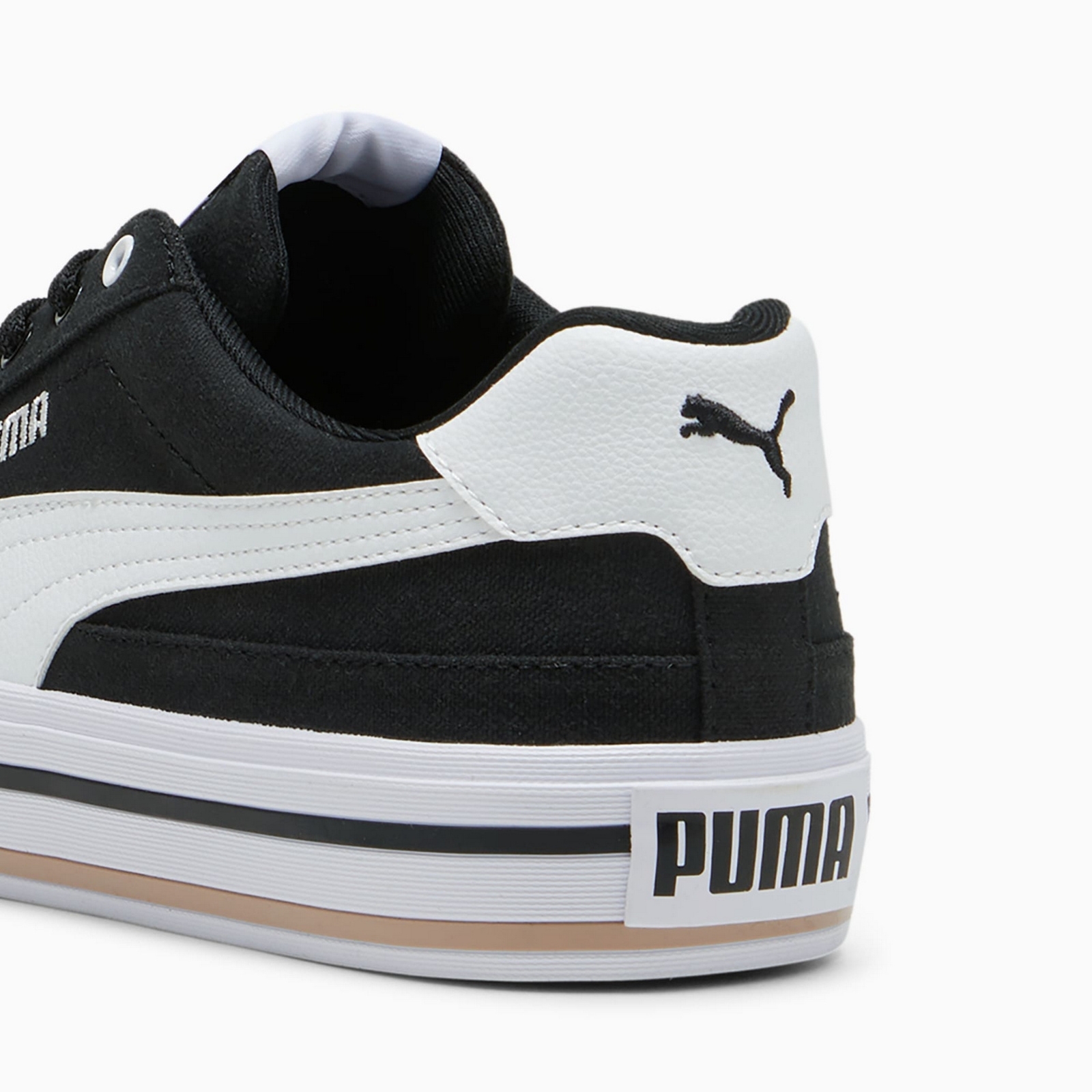 Buty sportowe unisex Puma COURT CLASSIC VULC FS czarne 39635303