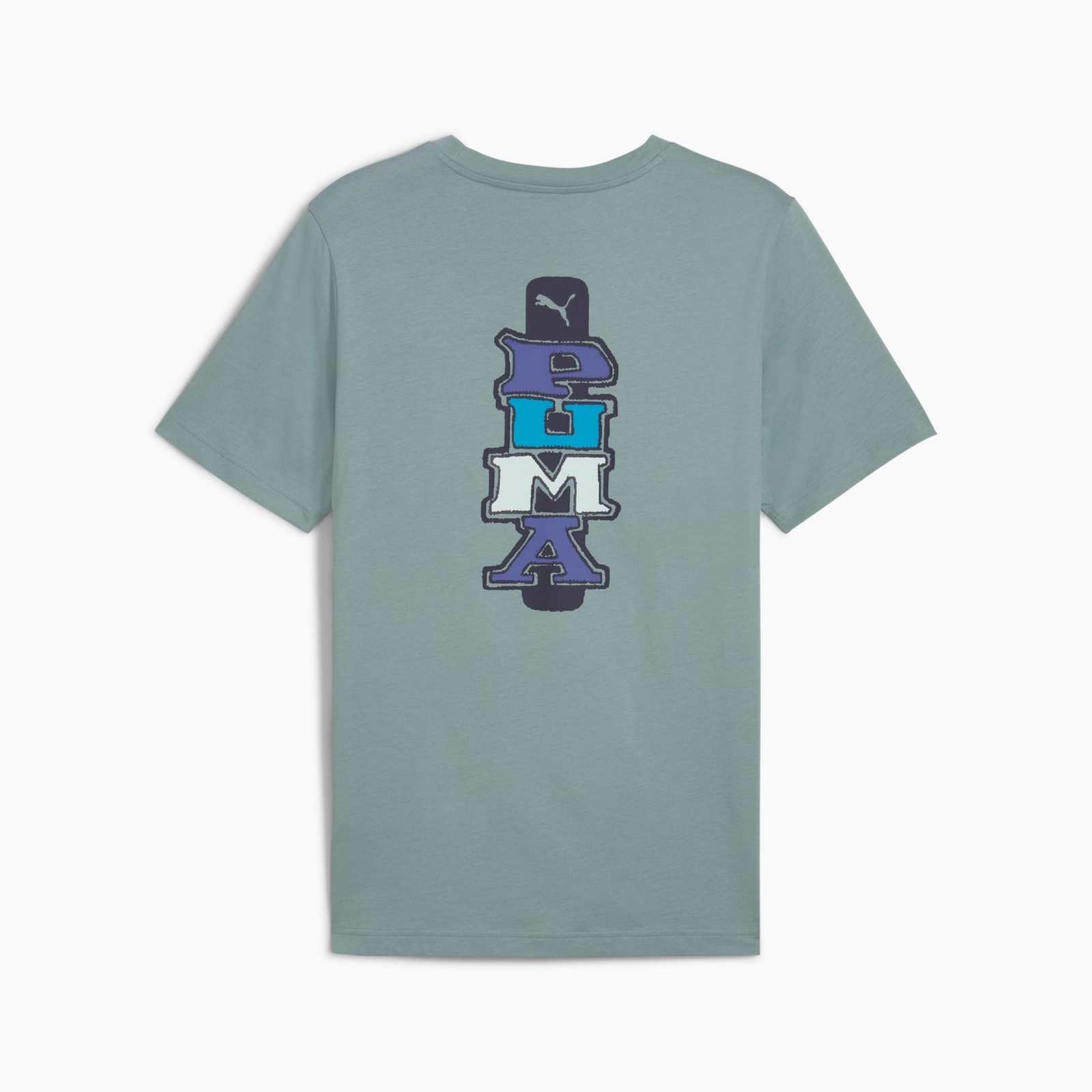 Koszulka m�ska Puma GRAPHICS BACK zielona 68483230