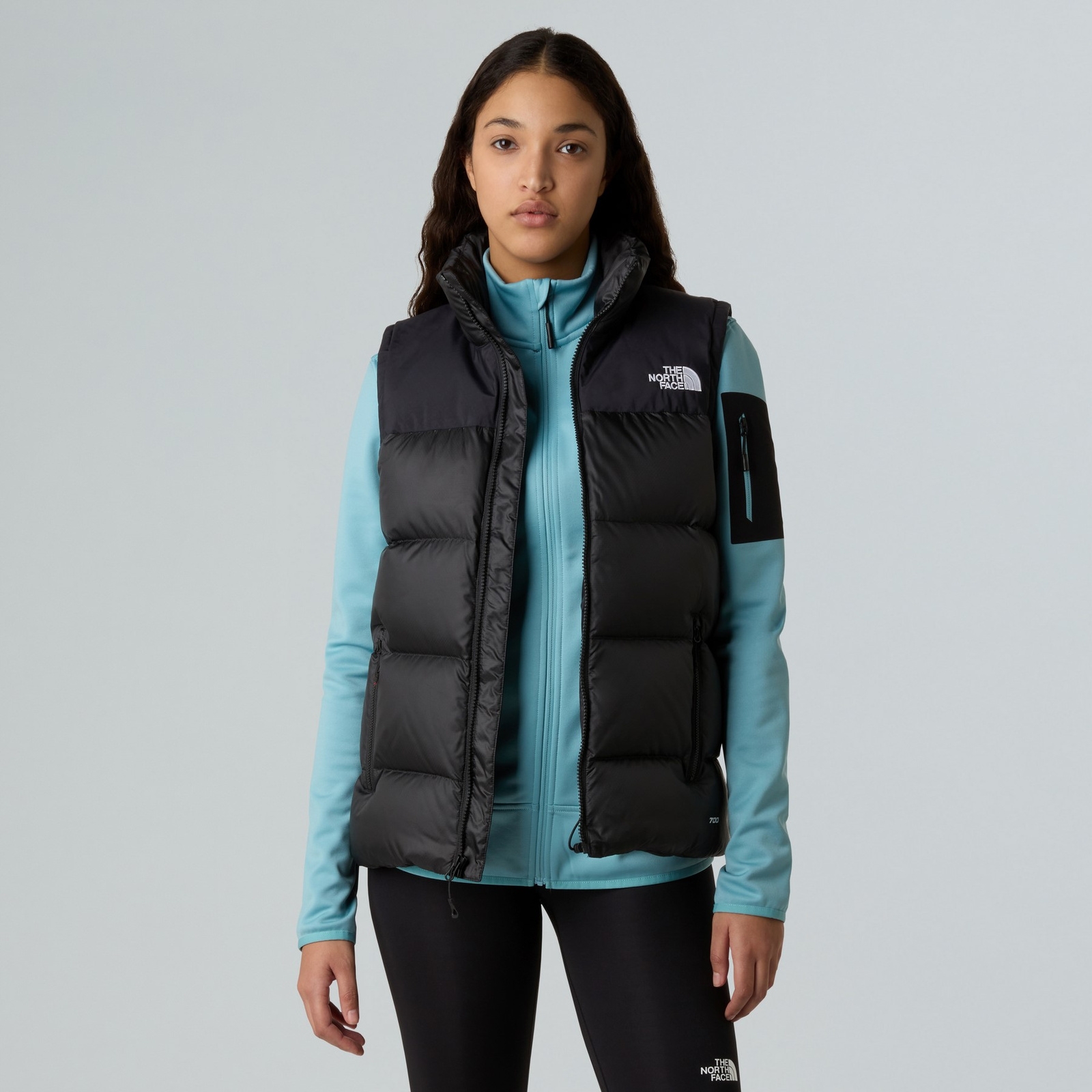 Bezrękawnik puchowy damski The North Face DIABLO DOWN 2.0 czarny NF0A8E15PH5