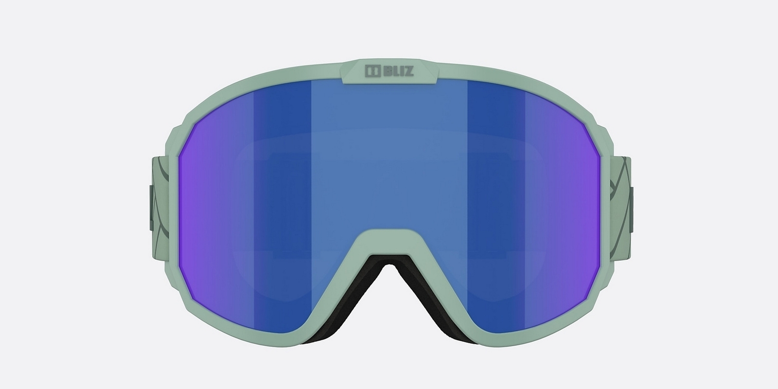 Gogle narciarskie unisex Bliz RAVE zielone 0ZG8002-11