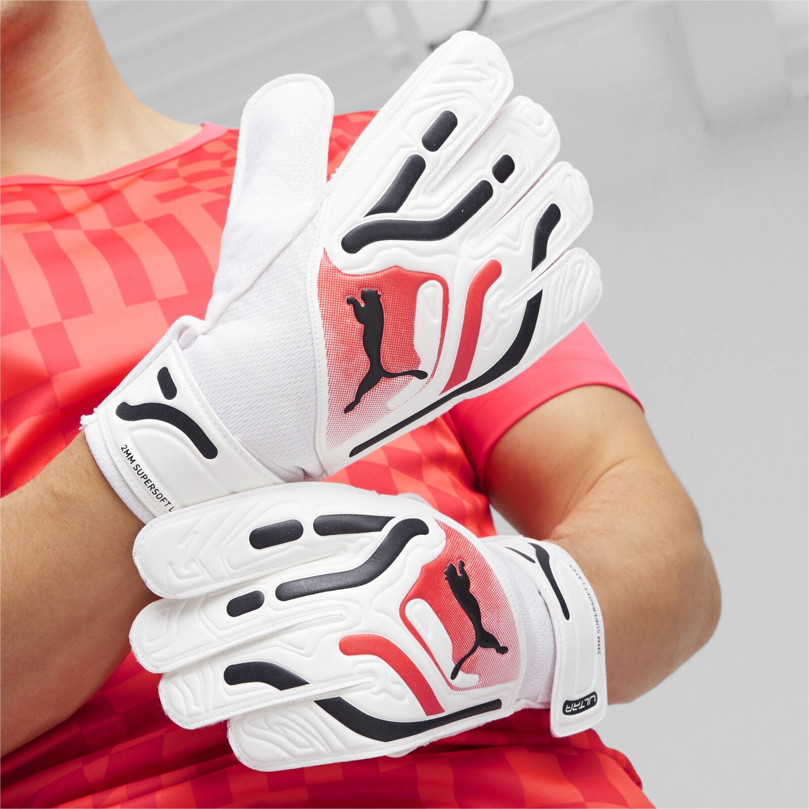Rkawice pikarskie unisex Puma ULTRA PLAY RC biae 04186201