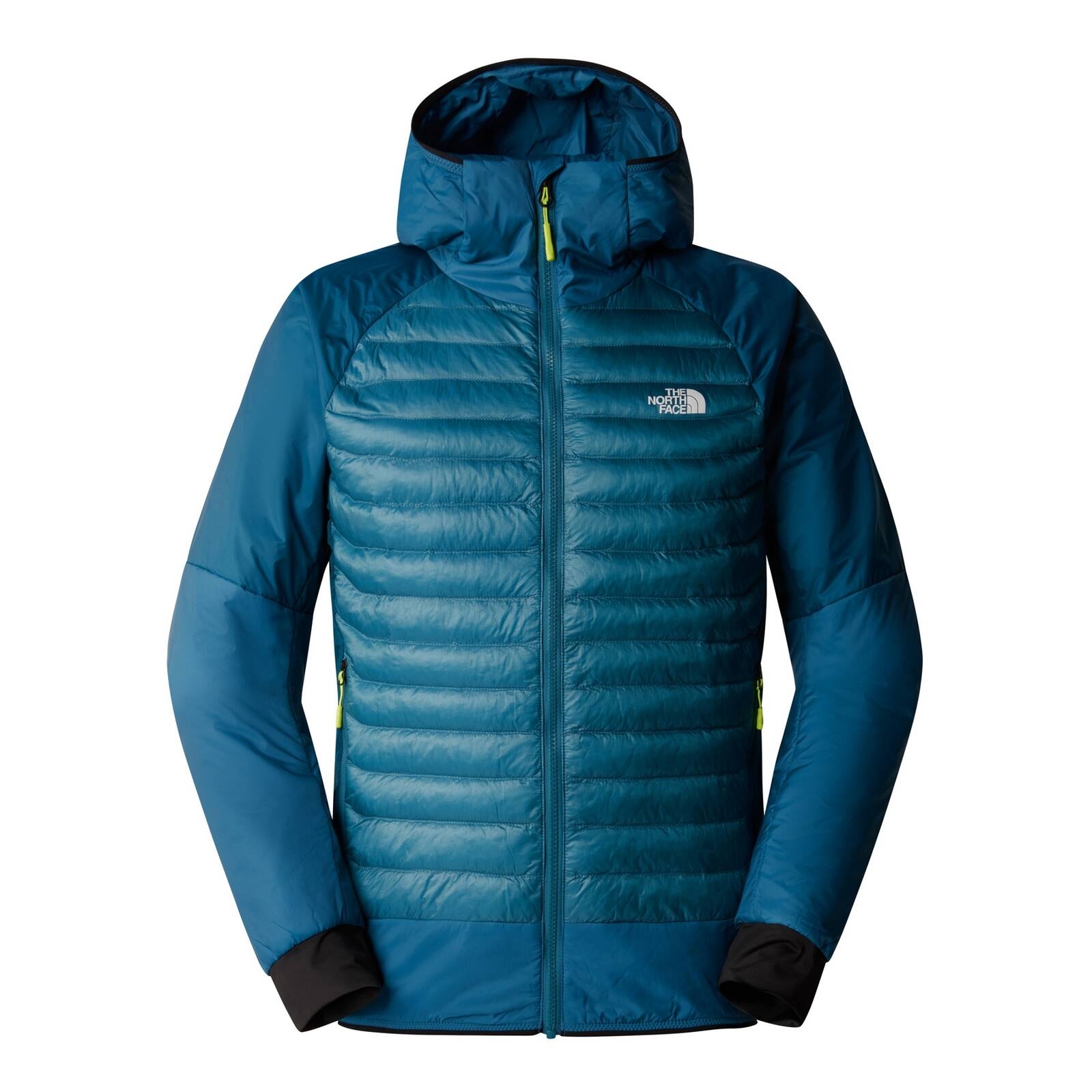 Kurtka z kapturem mska The North Face MACUGNAGA HYBRID INSULATION niebieska NF0A851X5OU