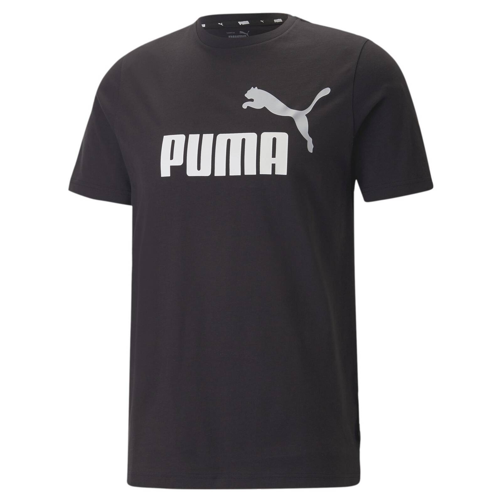 Koszulka mska Puma ESS+ 2 COL LOGO czarna 58675961