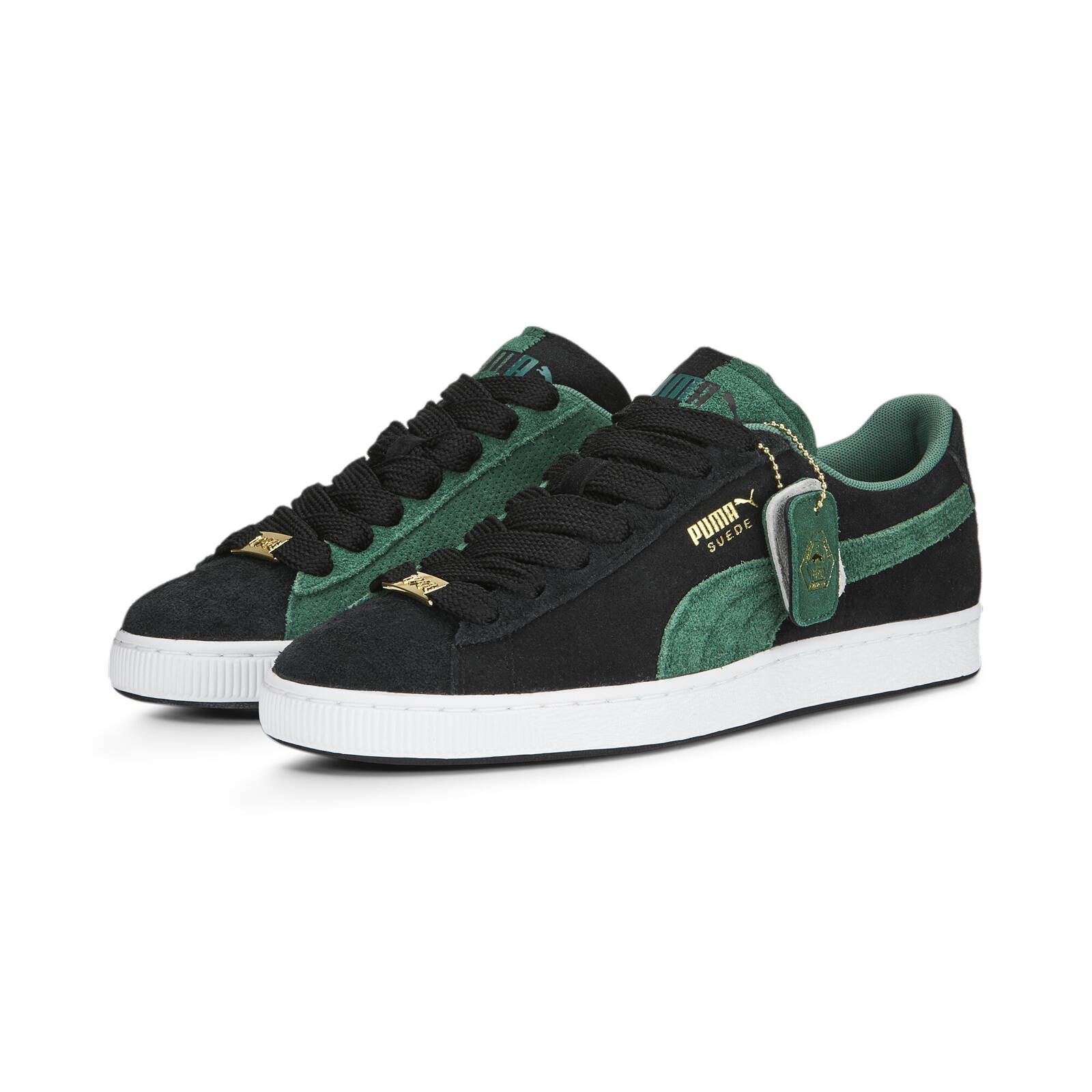 Buty sportowe mskie Puma SUEDE ARCHIVE REMASTERED czarne 38946201