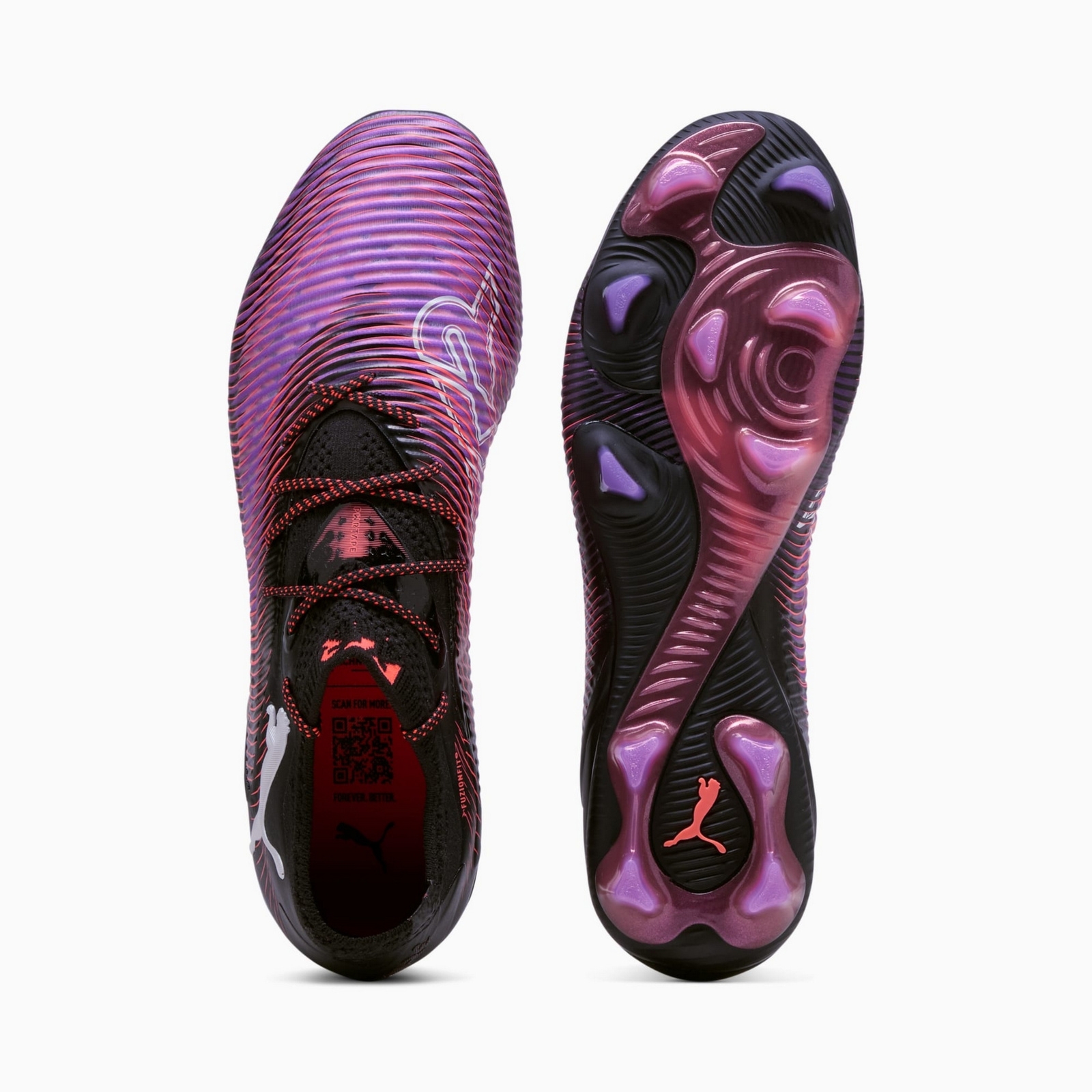 Korki mskie Puma FUTURE 8 ULTIMATE LOW FG fioletowe 10836101