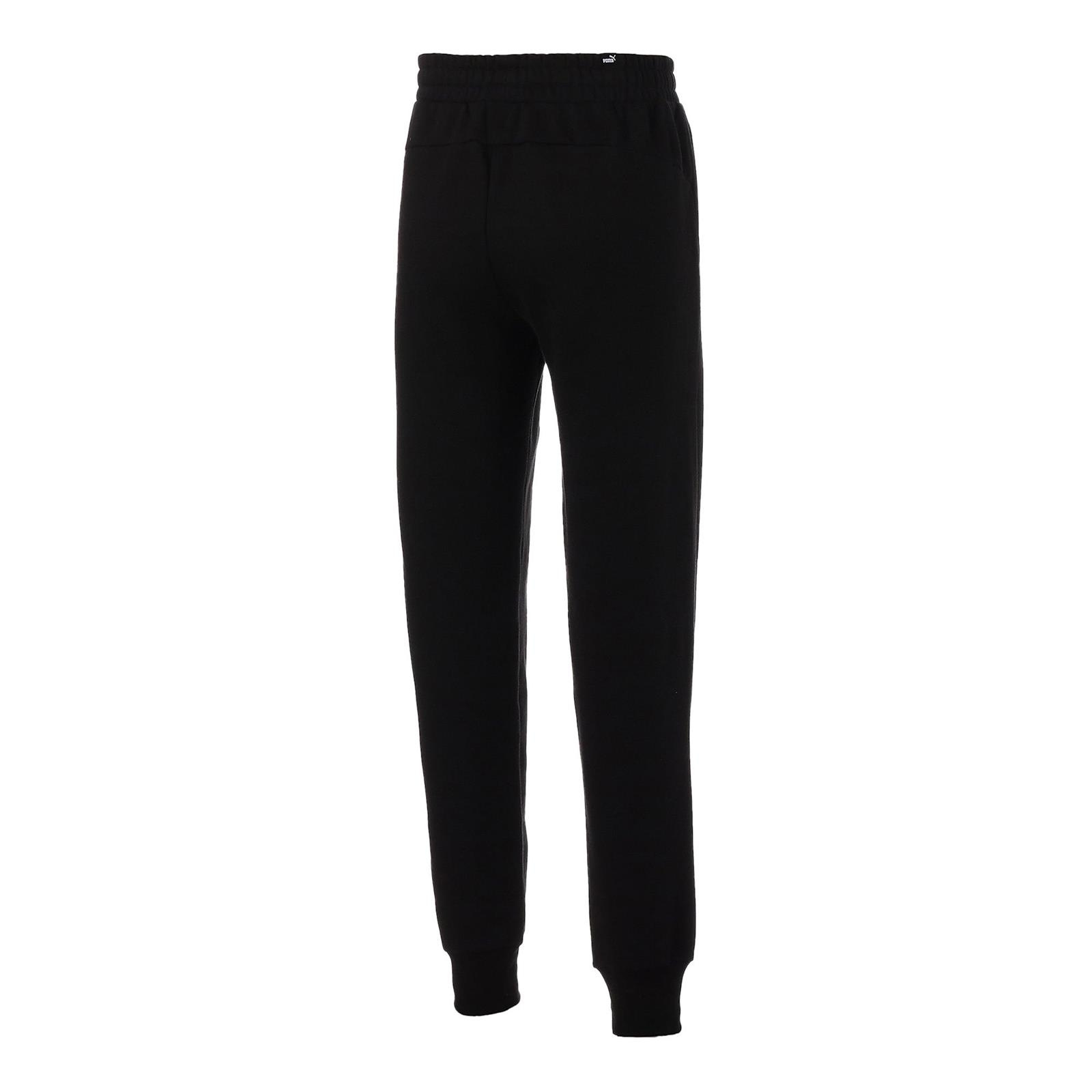 Spodnie dresowe mskie Puma ESS FL czarne 84723301