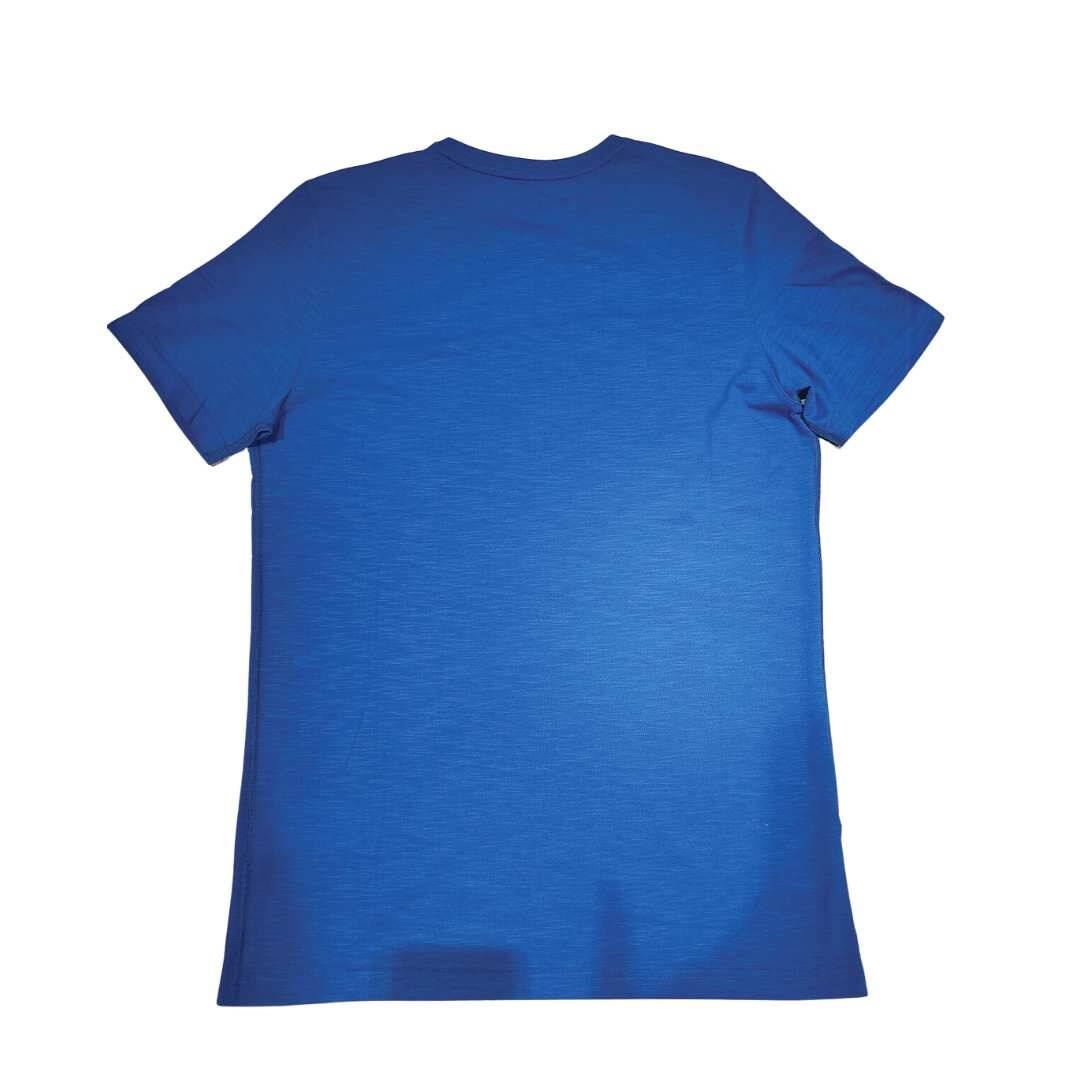 Koszulka mska Puma GRAPHIC RUN niebieska 52420246