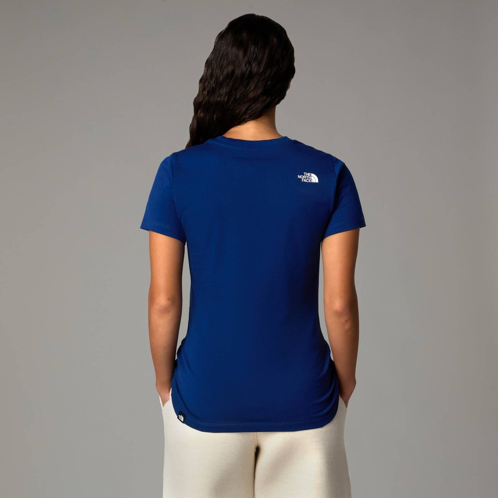 Koszulka damska The North Face S/S SIMPLE DOME granatowa NF0A87NHD1R