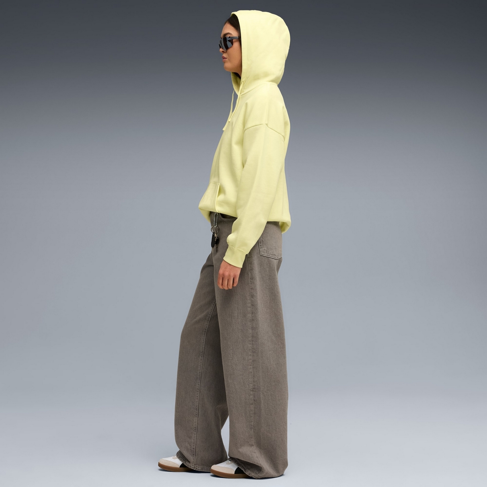 Bluza z kapturem damska Puma ESS OVERSIZED FL ta 68539835