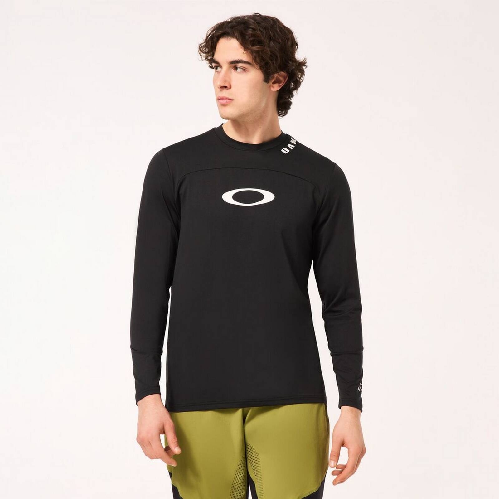 Longsleeve rowerowy mski Oakley FREE RIDE RC czarna FOA405473-02E