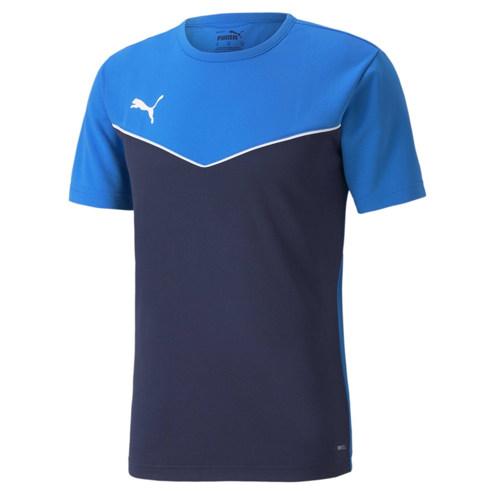 Koszulka mska Puma INDIVIDUALRISE JERSEY niebieska 65752602