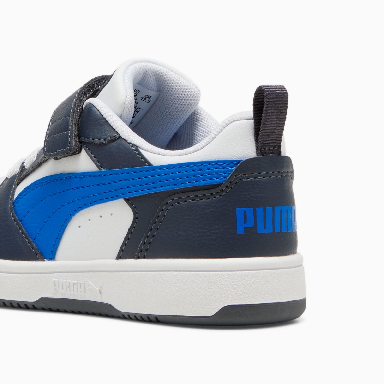 Buty sportowe dziecięce Puma REBOUND V6 LO AC+ PS granatowe 39741916