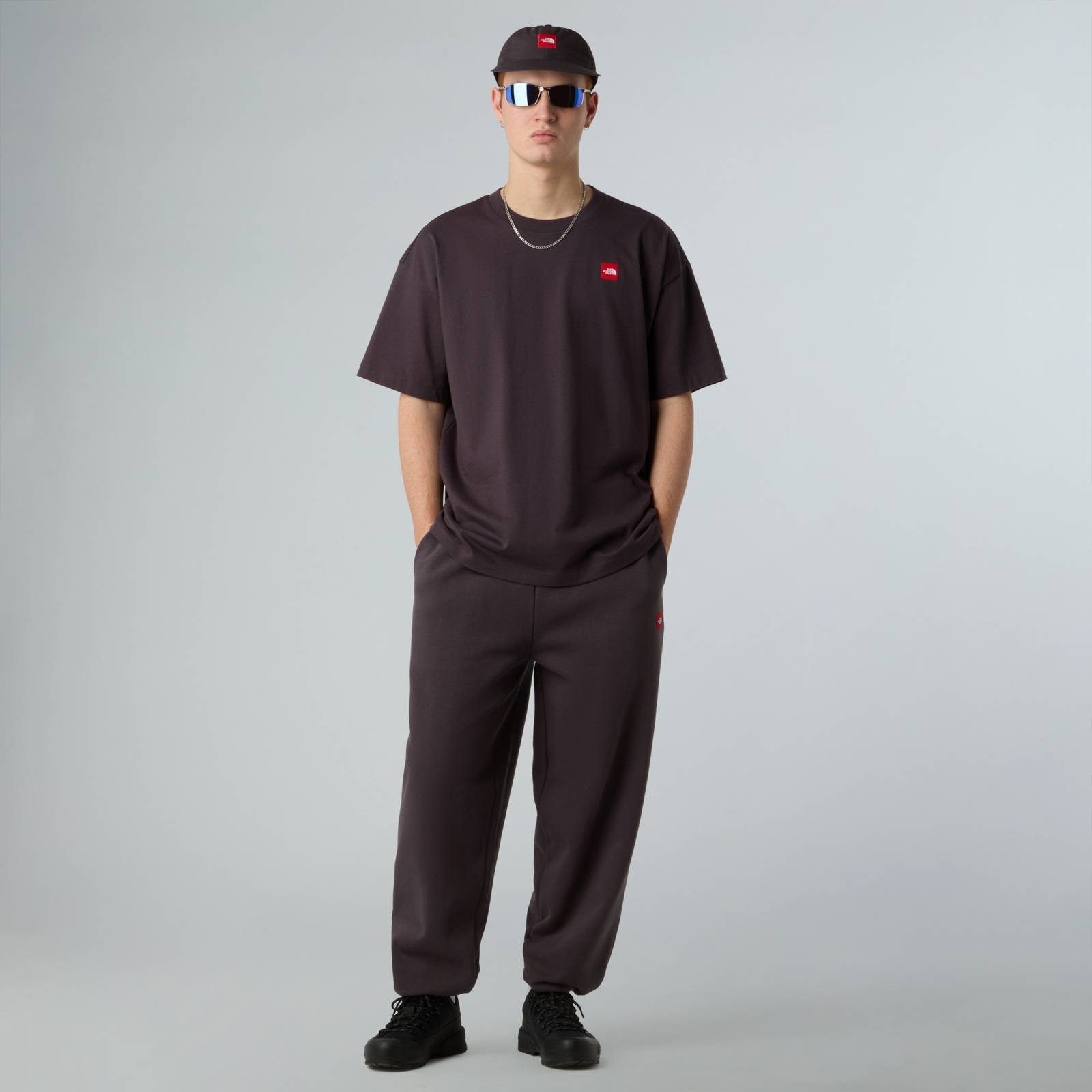 Koszulka m�ska The North Face RED BOX fioletowa NF0A8EG50SA